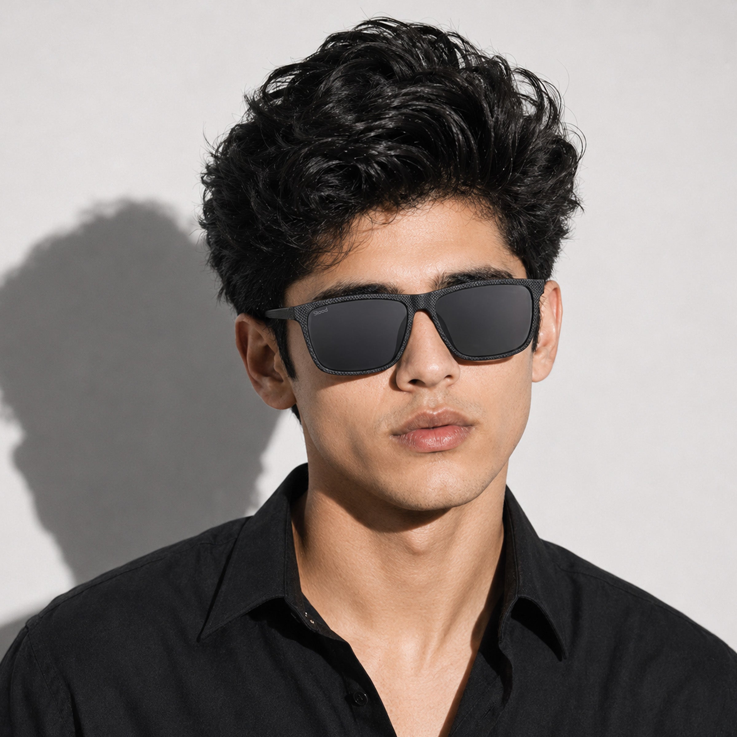 Stood Square Black Polarized UV Protection Goggles For Men & Women Sunglasses – SG-STD0022-C3