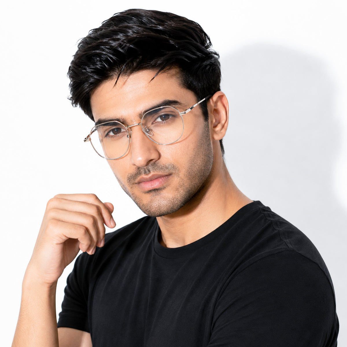 Royal Son Round Blue Ray Cut Men Women Eye Glasses - SF0018-C2