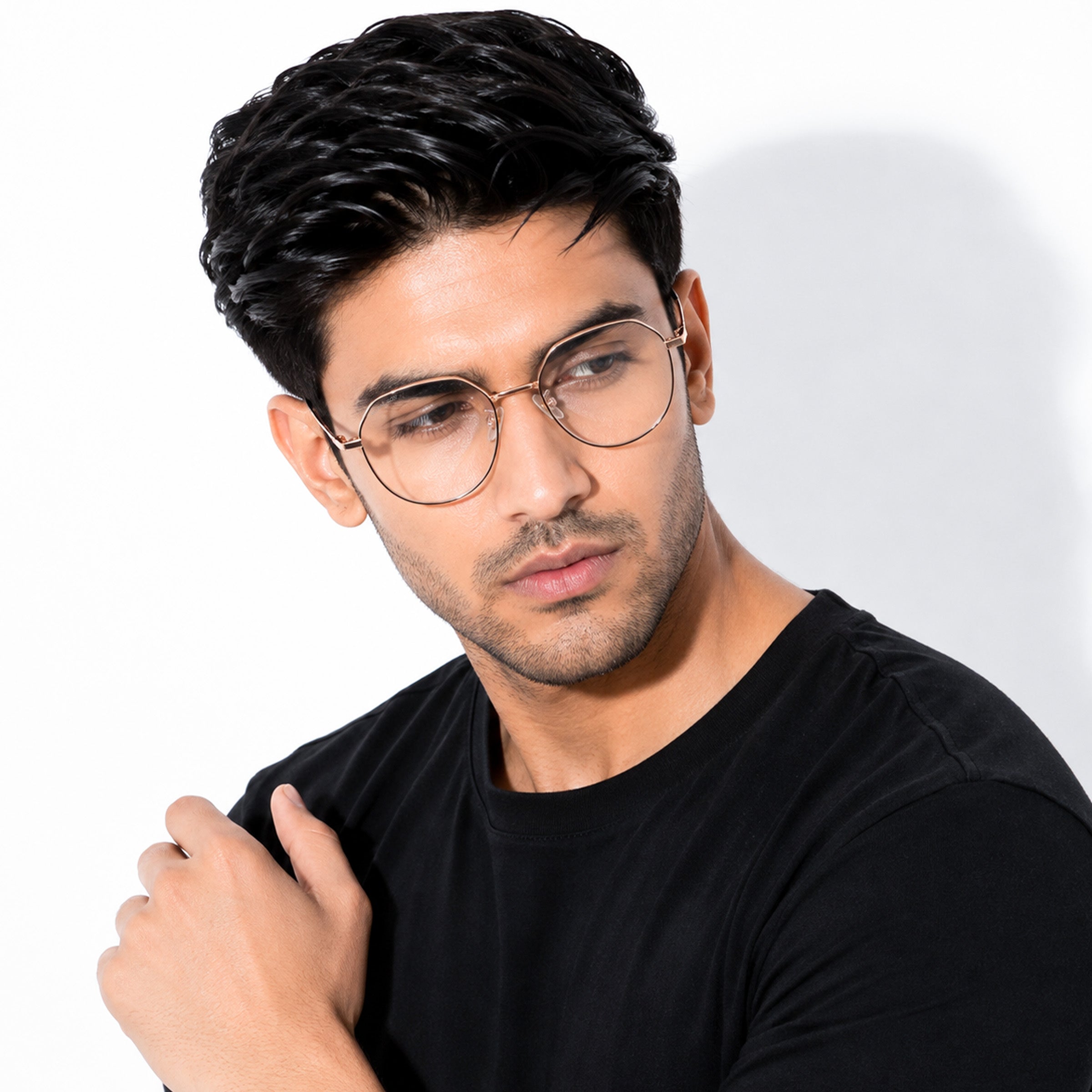 Royal Son Round Blue Ray Cut Men Women Eye Glasses - SF0018-C4
