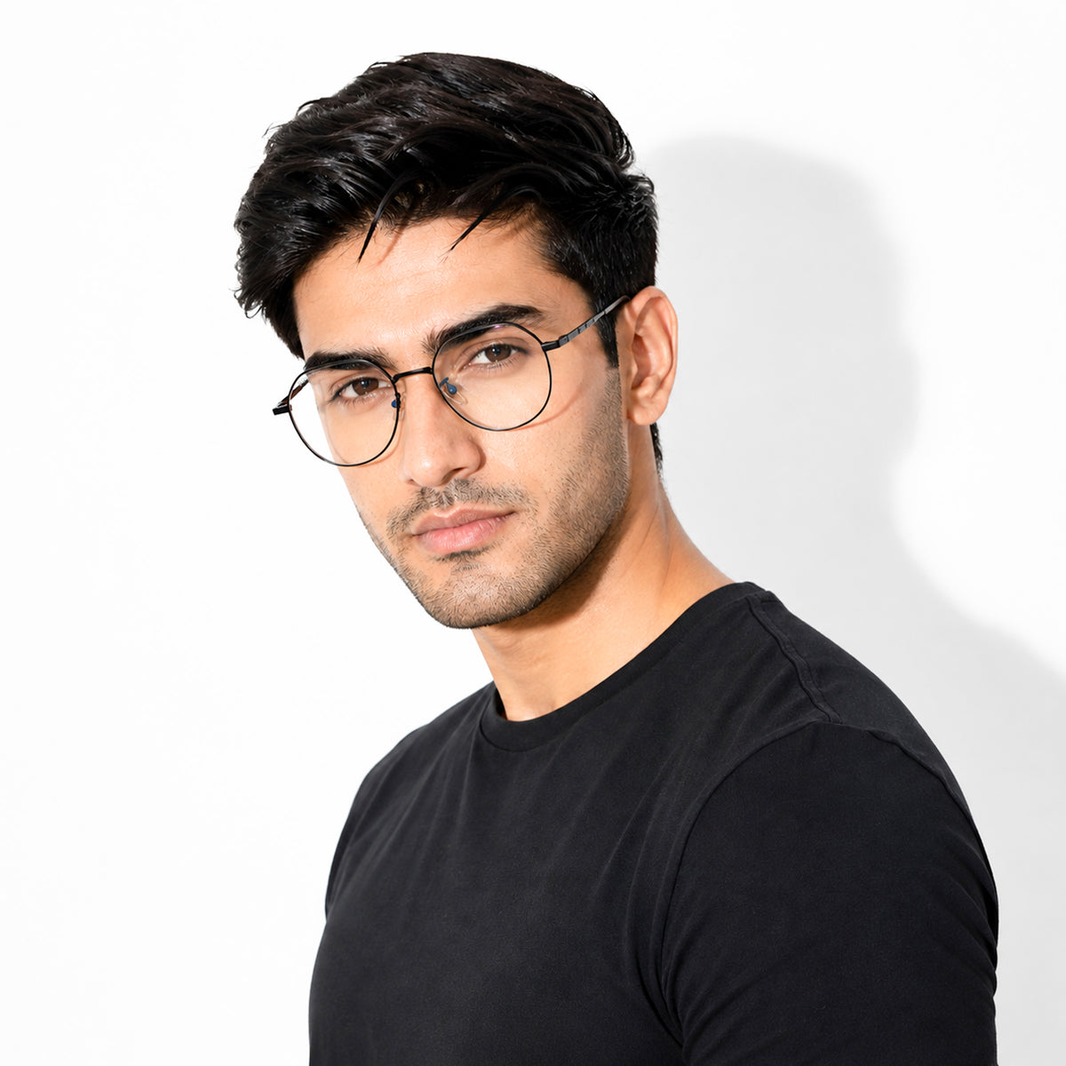 Royal Son Round Blue Ray Cut Men Women Eye Glasses - SF0018-C1