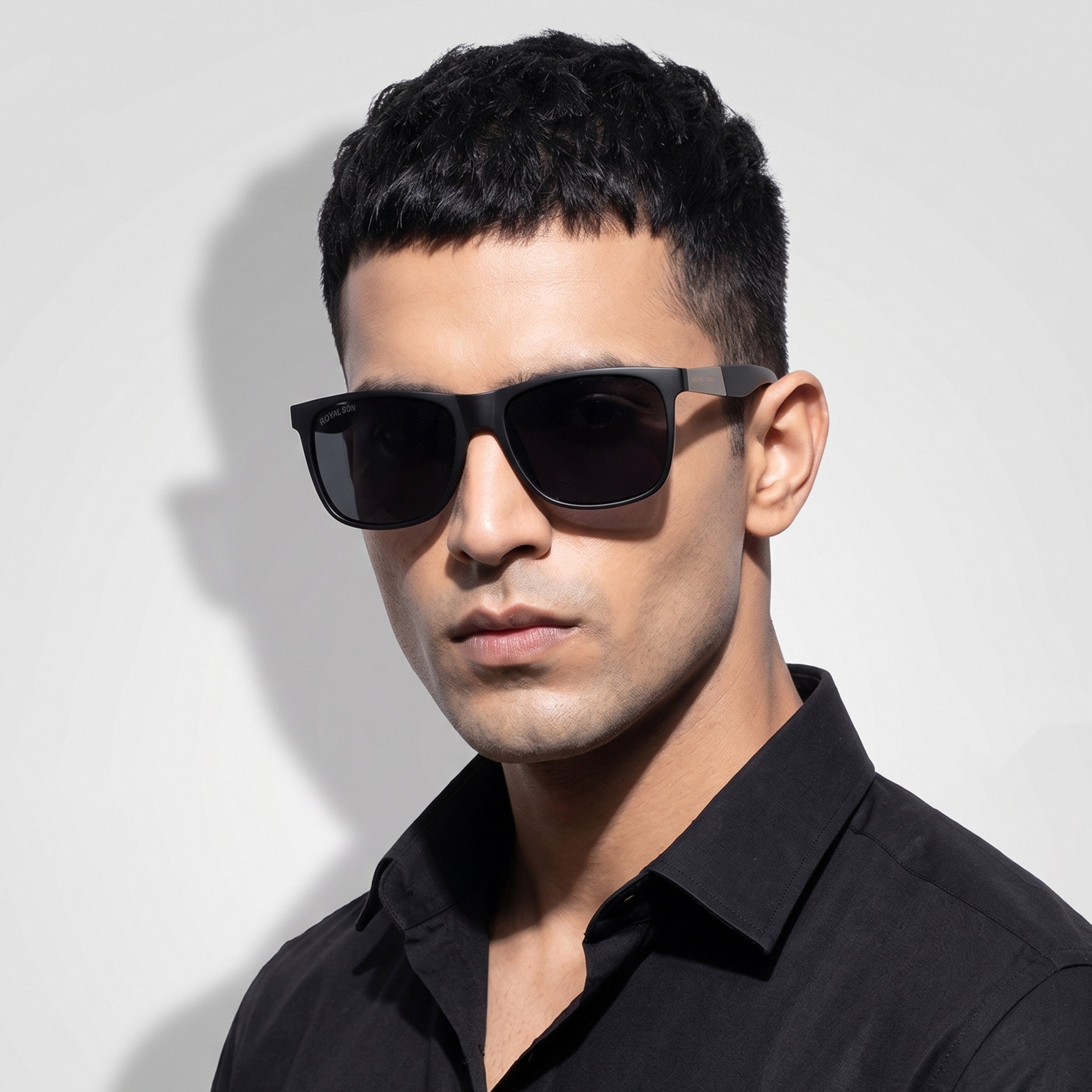 Royal Son Square Polarized Men Women Sunglasses - CHI00121-C1