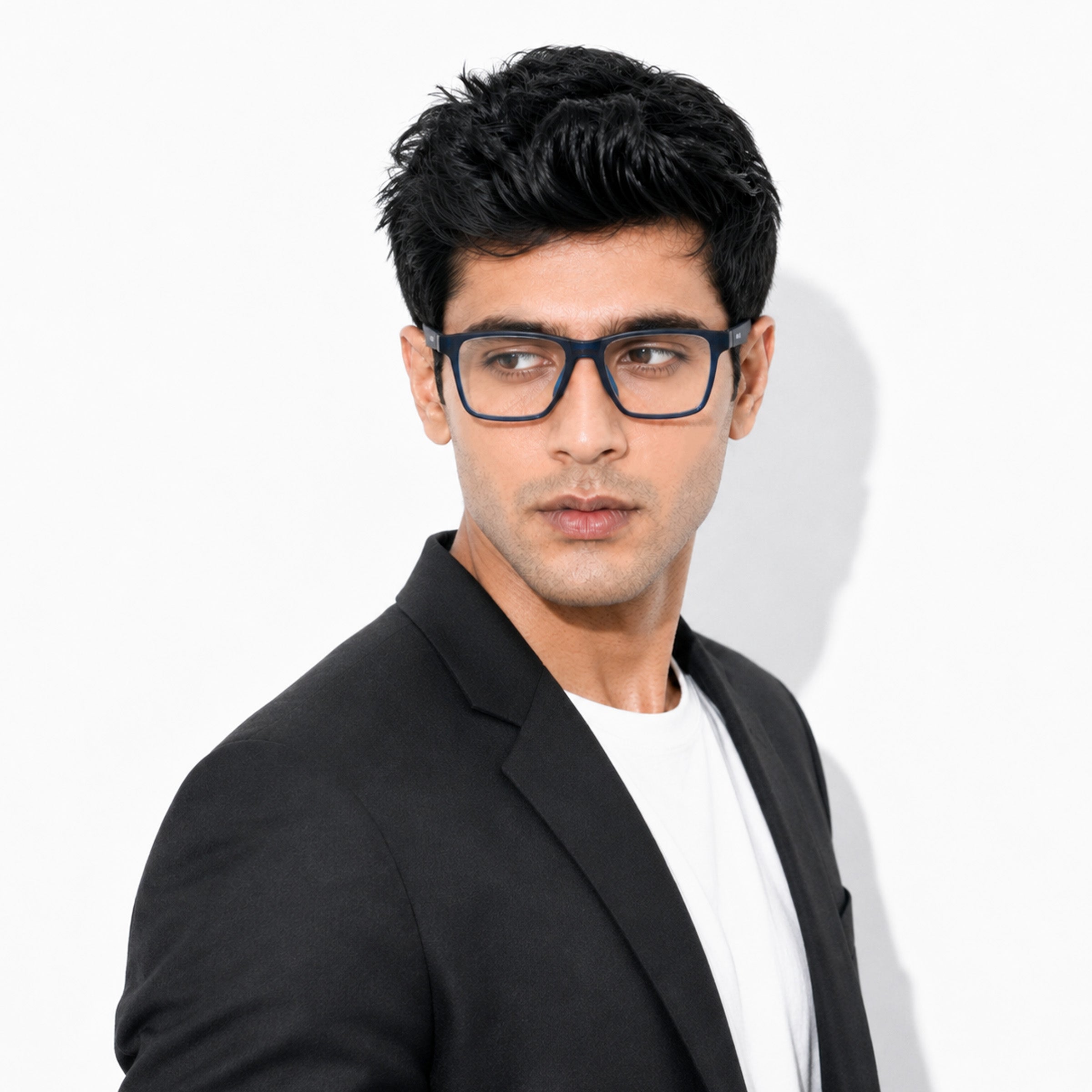 Royal Son Full Rim Blue Cut Glasses For Men - SF-RS1010-C10