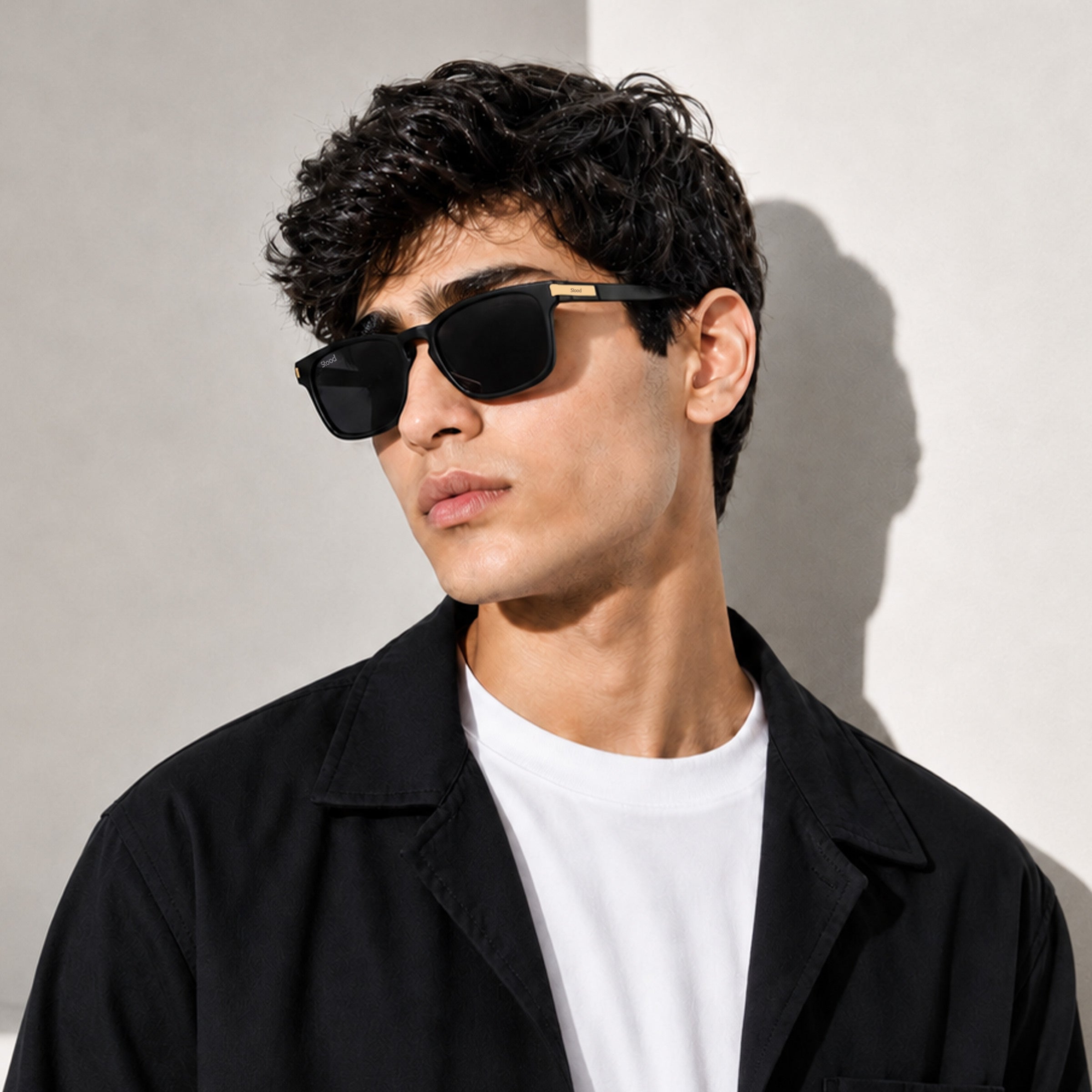 Stood Retro Square Polarized UV Protection Sunglasses For Men & Women Stylish – SG-STD0019-C1