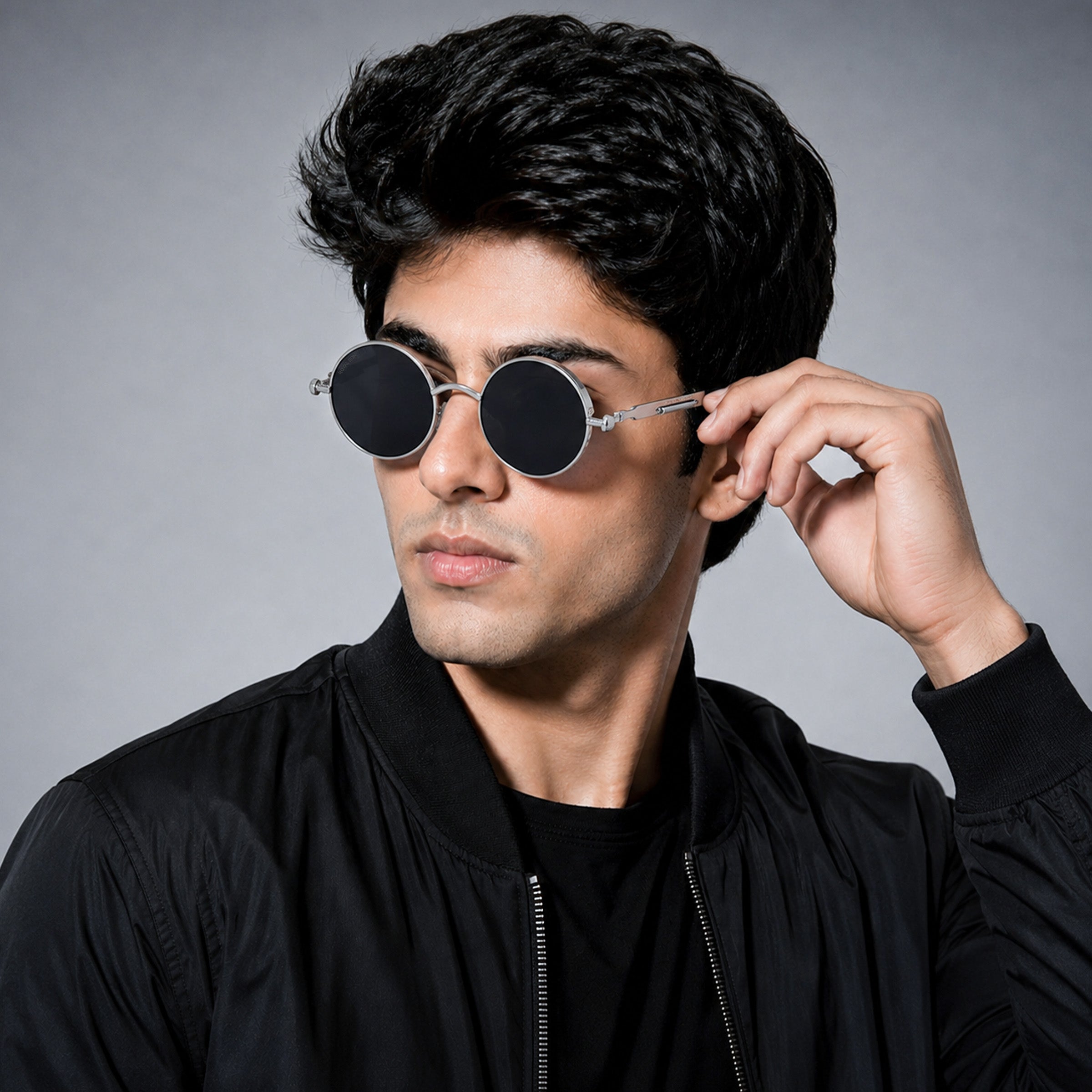 Royal Son Round Polarized Men Women Sunglasses - CHI0084-C1