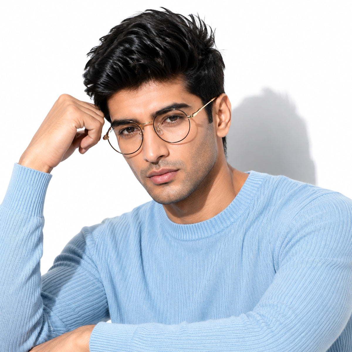 Royal Son Round Men Women Eye Glasses - SF001-C2
