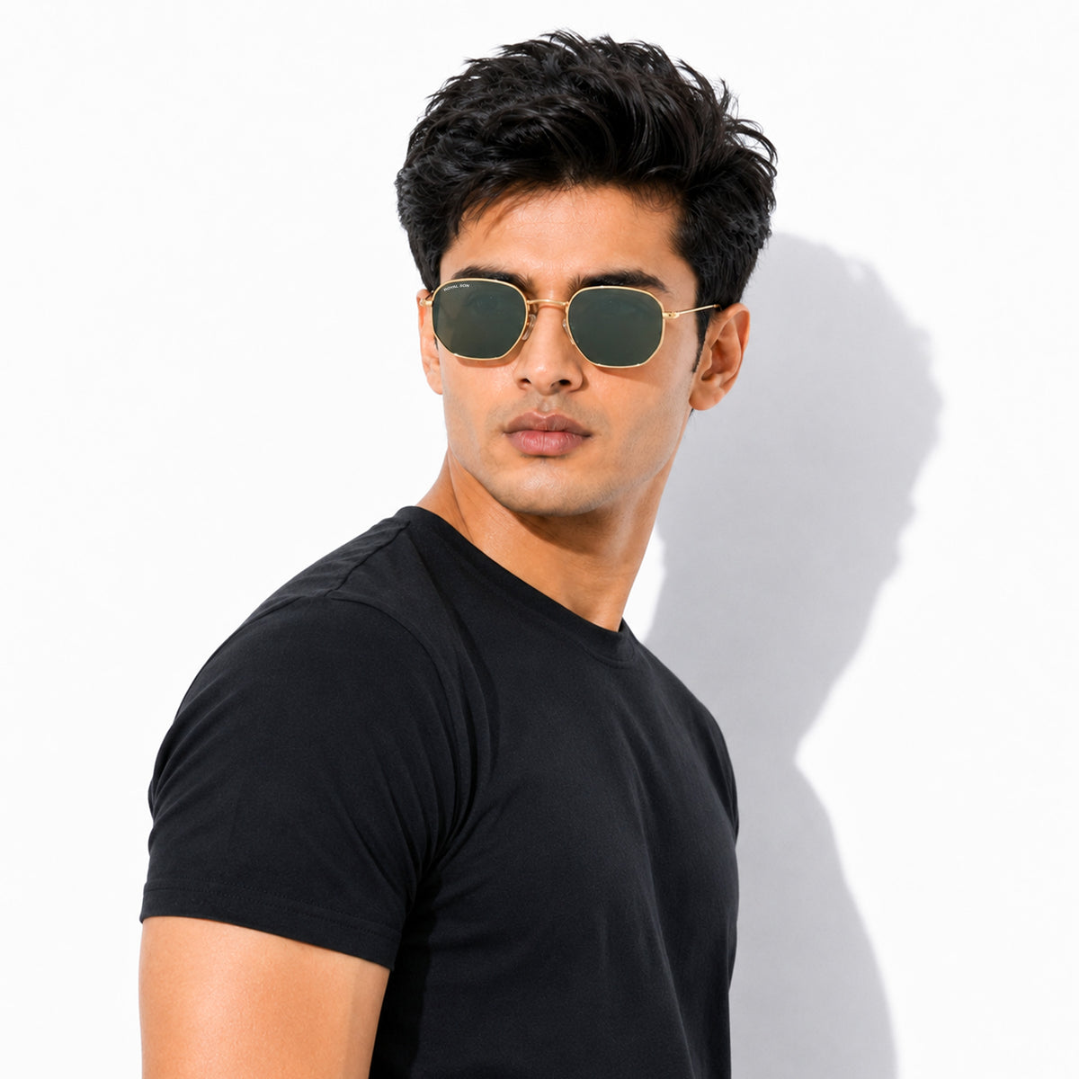Royal Son Hexagonal Polarized Men Women Sunglasses - CHI00108-C7