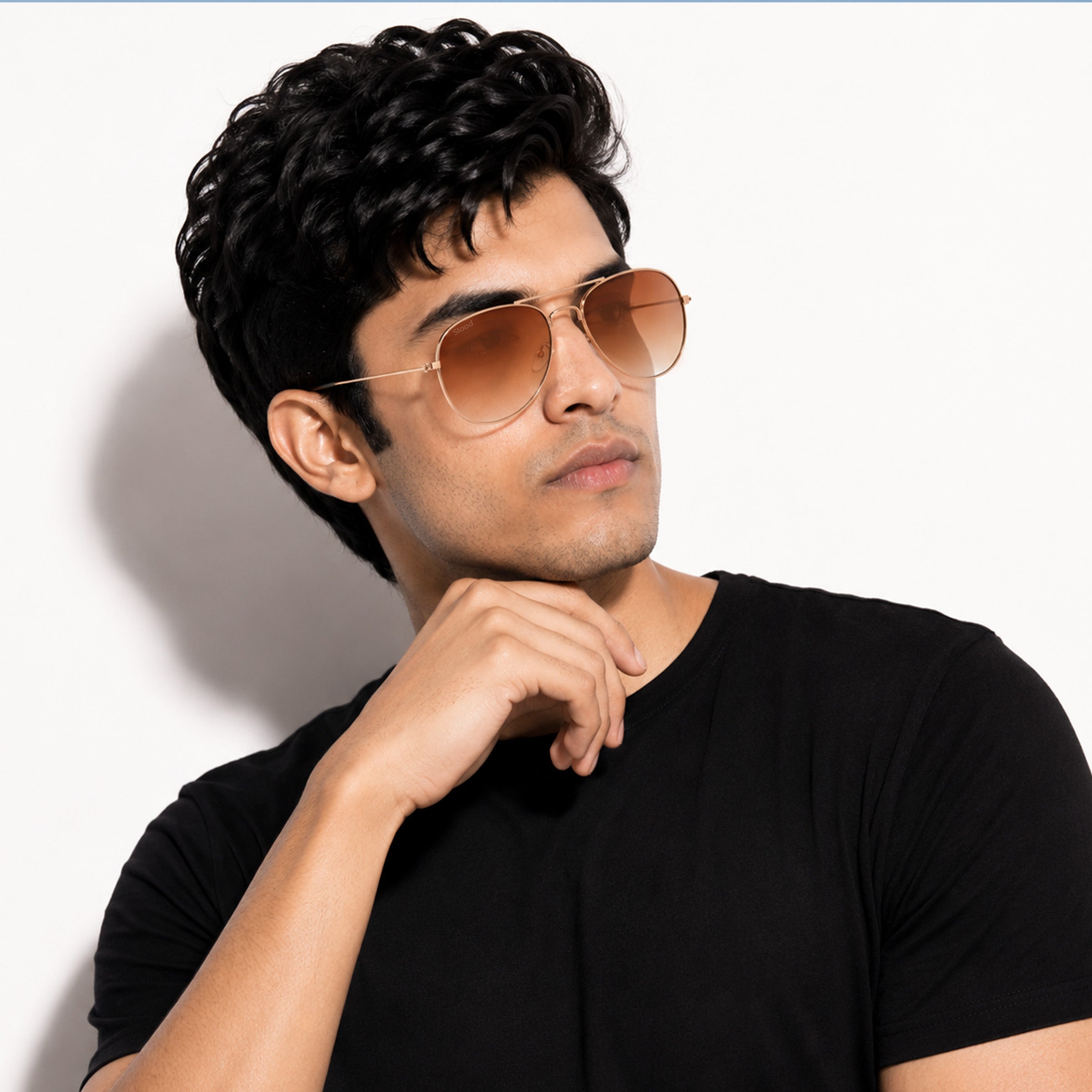 Stood Brown UV Protection Sunglasses For Men & Women Stylish – SG-STD0031-C5
