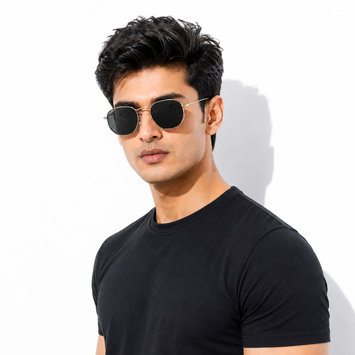 Royal Son Hexagonal Polarized Men Women Sunglasses - CHI00108-C5