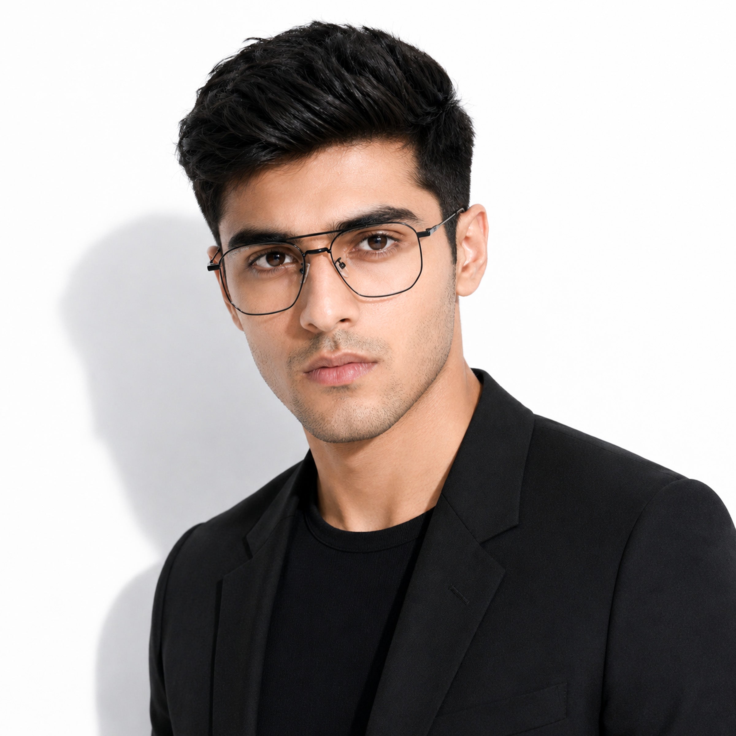 Royal Son Square Blue Ray Cut Men Women Eye Glasses - SF0020-C1
