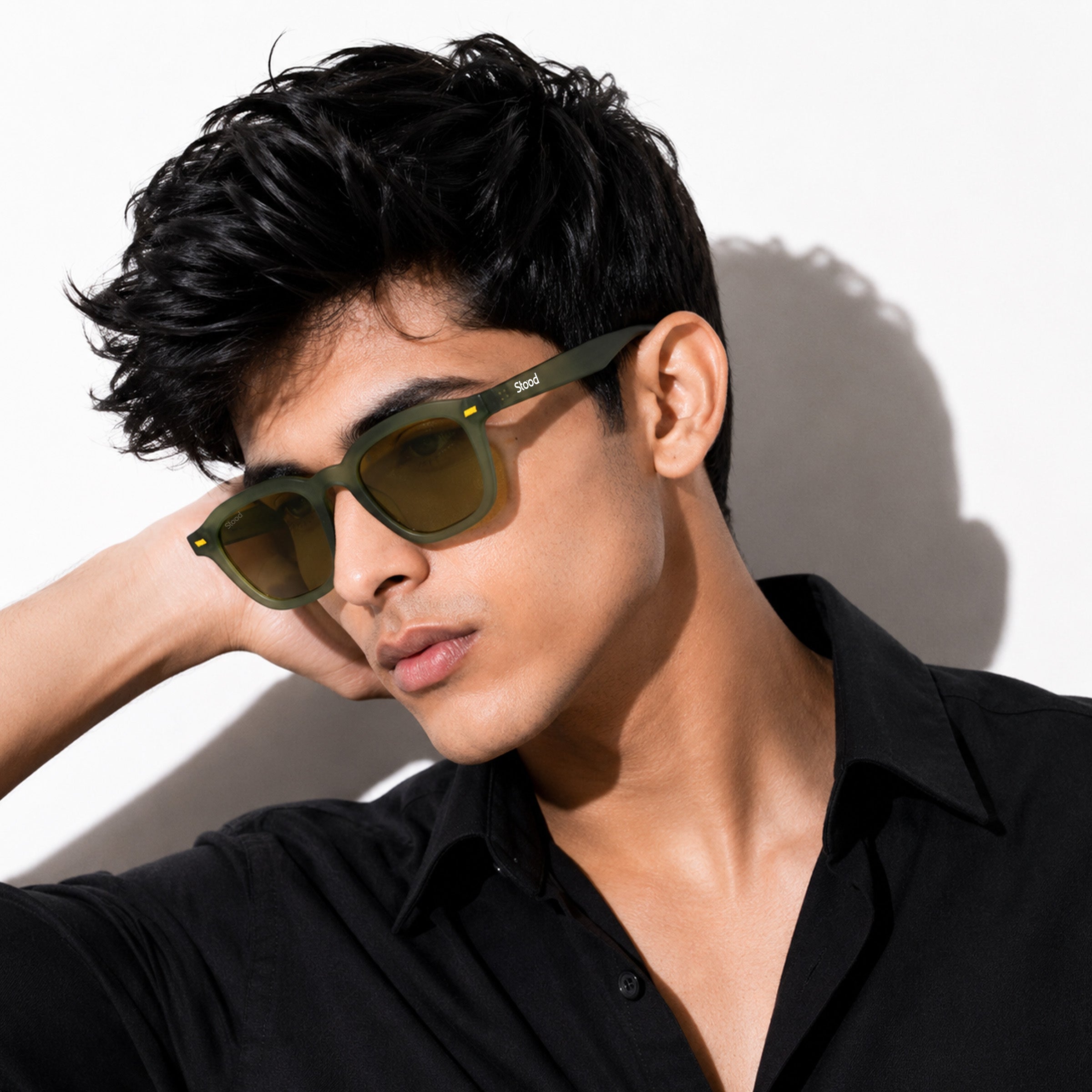 Stood Square Green UV Protection Sunglasses For Men & Women Stylish – SG-STD0016-C5