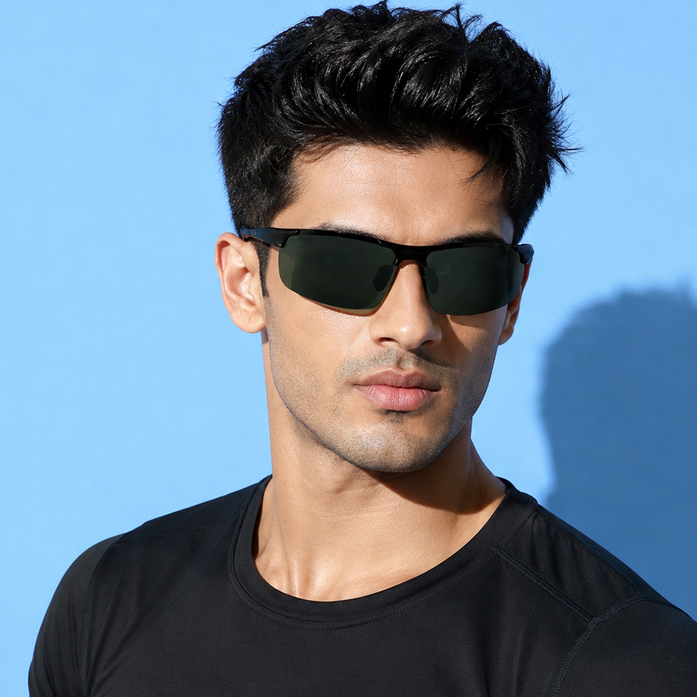Royal Son Wrap-Around Polarized Men Sunglasses - CHI0094-C1
