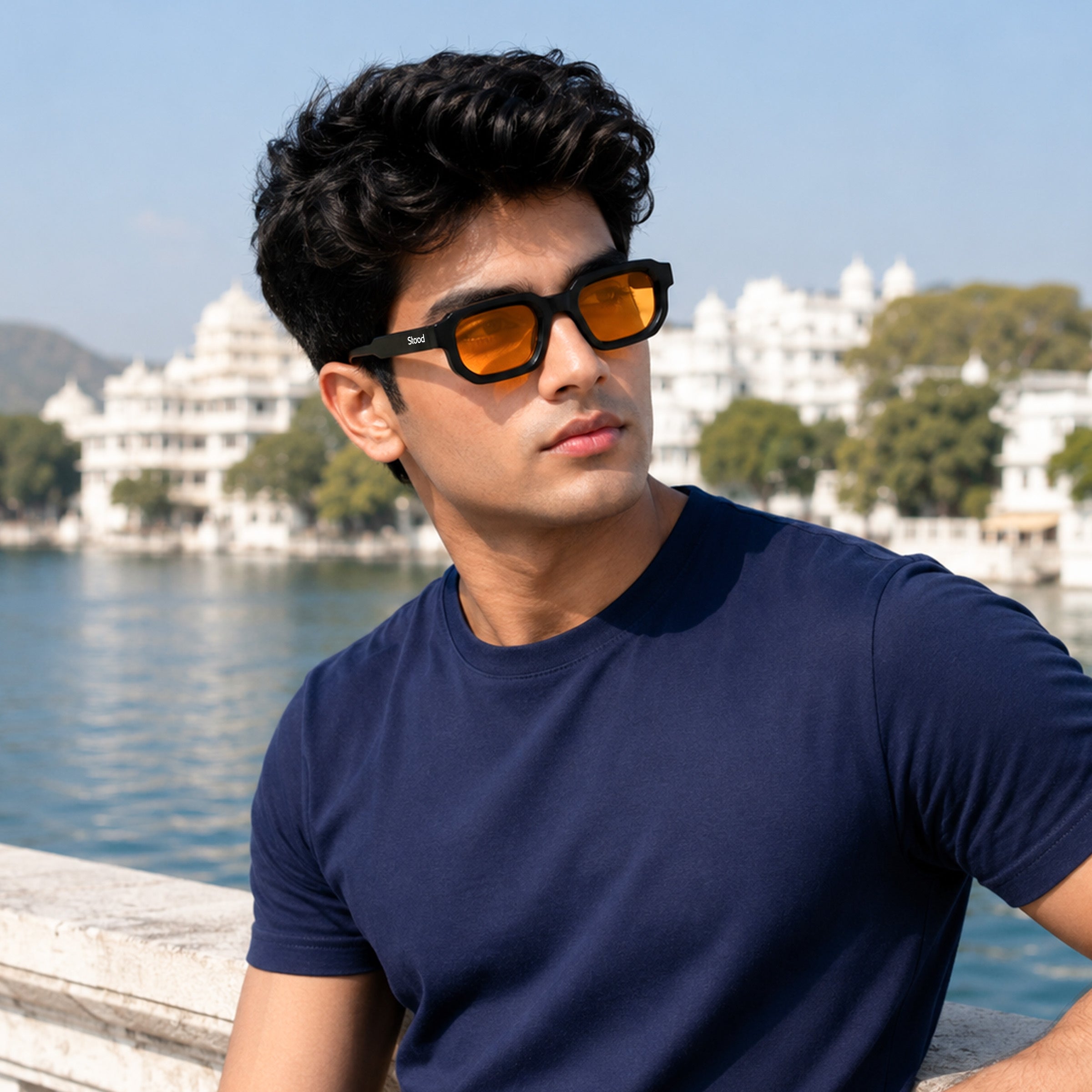 Stood Square Day Night Driving Sun Glasses For Men For Men & Women Stylish – SG-STD0025-C2