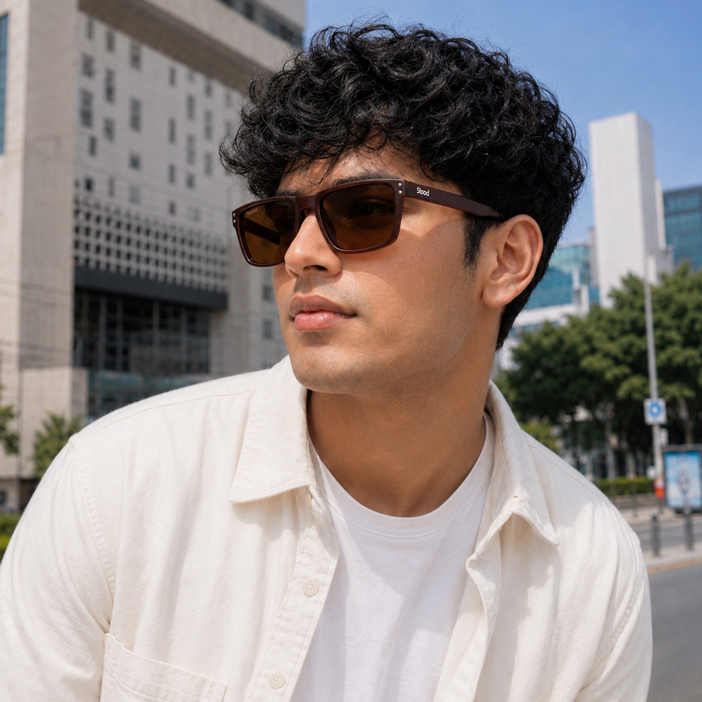 Stood Wraparound Sports Polarized UV Protection Goggles For Men & Women Sunglasses – SG-STD0020-C3