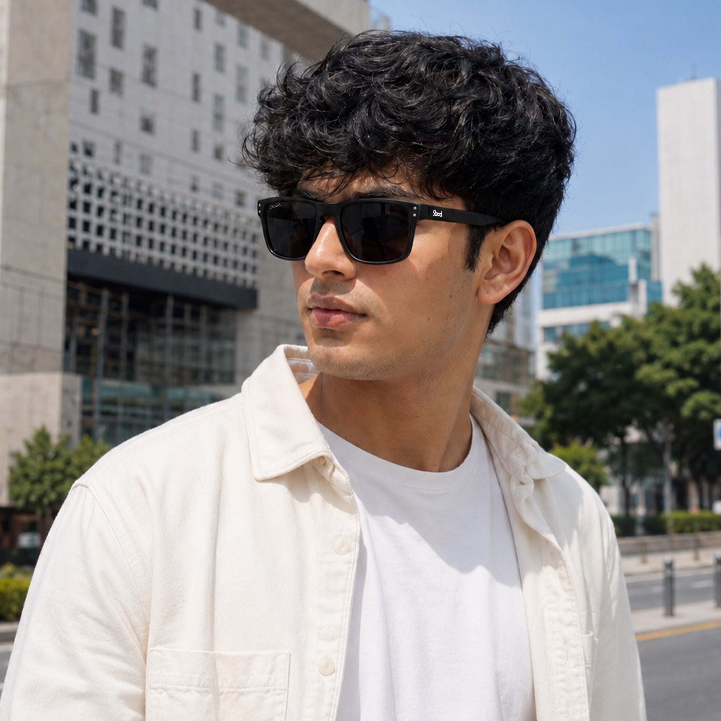 Stood Wraparound Sports Polarized UV Protection Sunglasses For Men & Women Stylish – SG-STD0020-C1