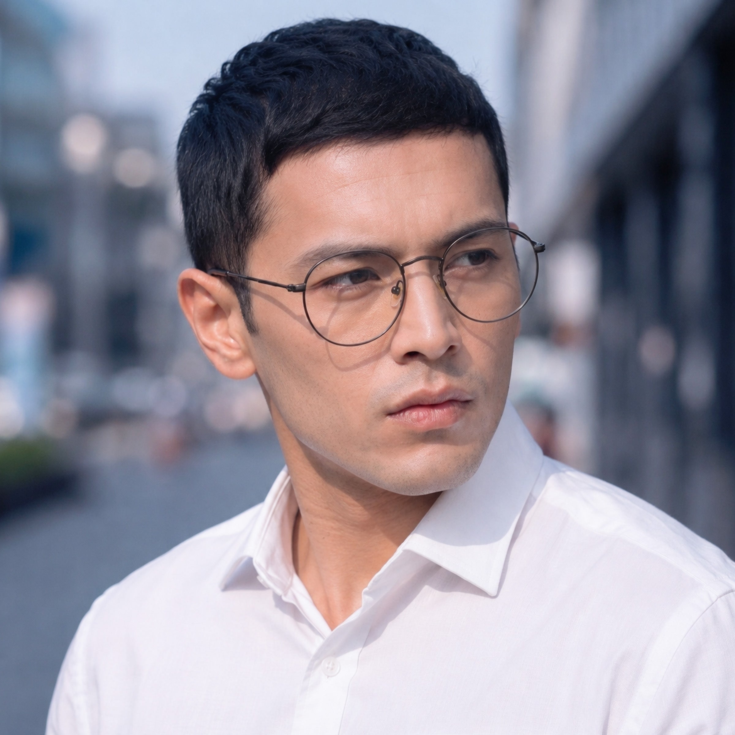ROYAL SON Full Rim Round Spectacle Frame For Men and Women - RS007DP-SF