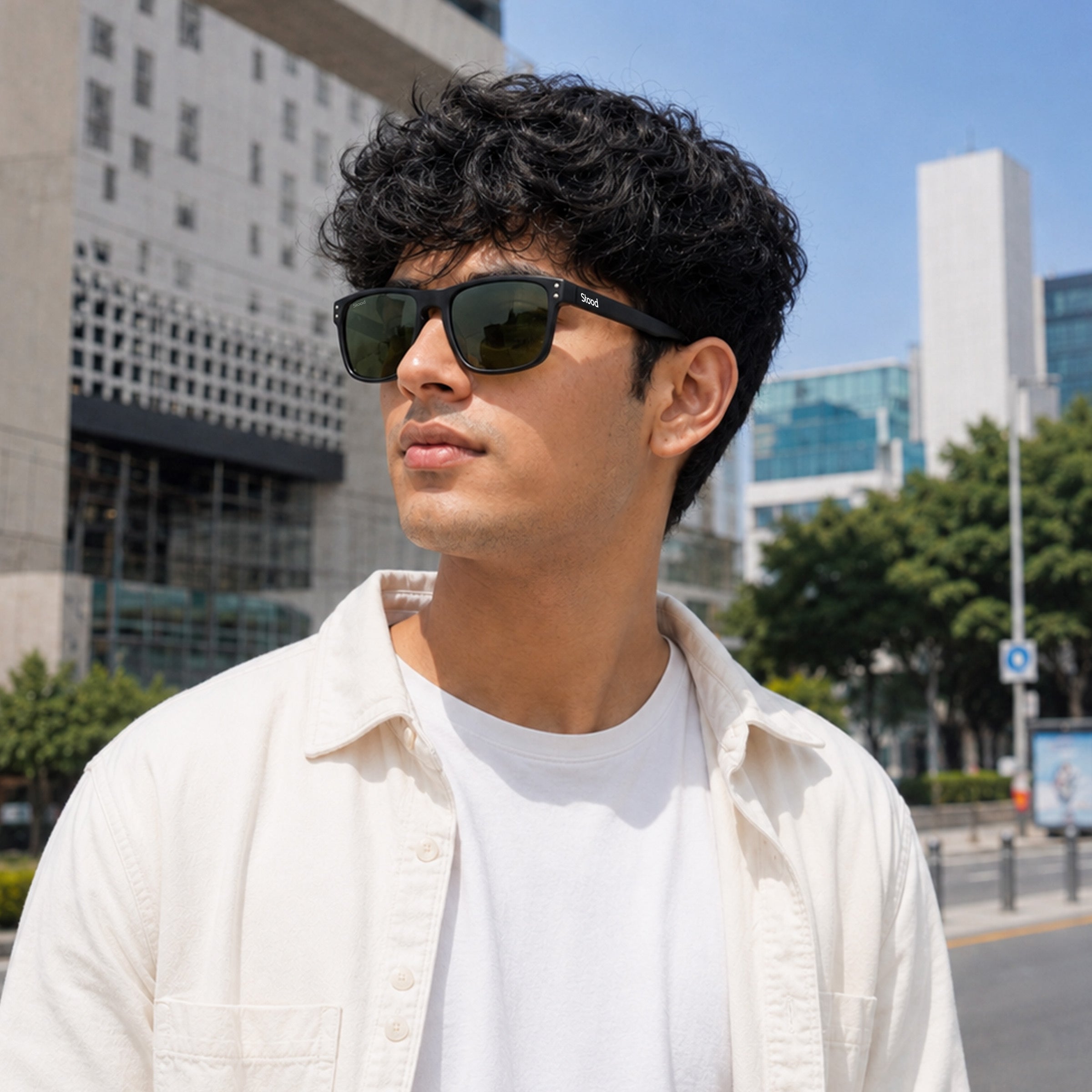 Stood Wraparound Sports Polarized UV Protection Chashma For Men & Women New Style – SG-STD0020-C2