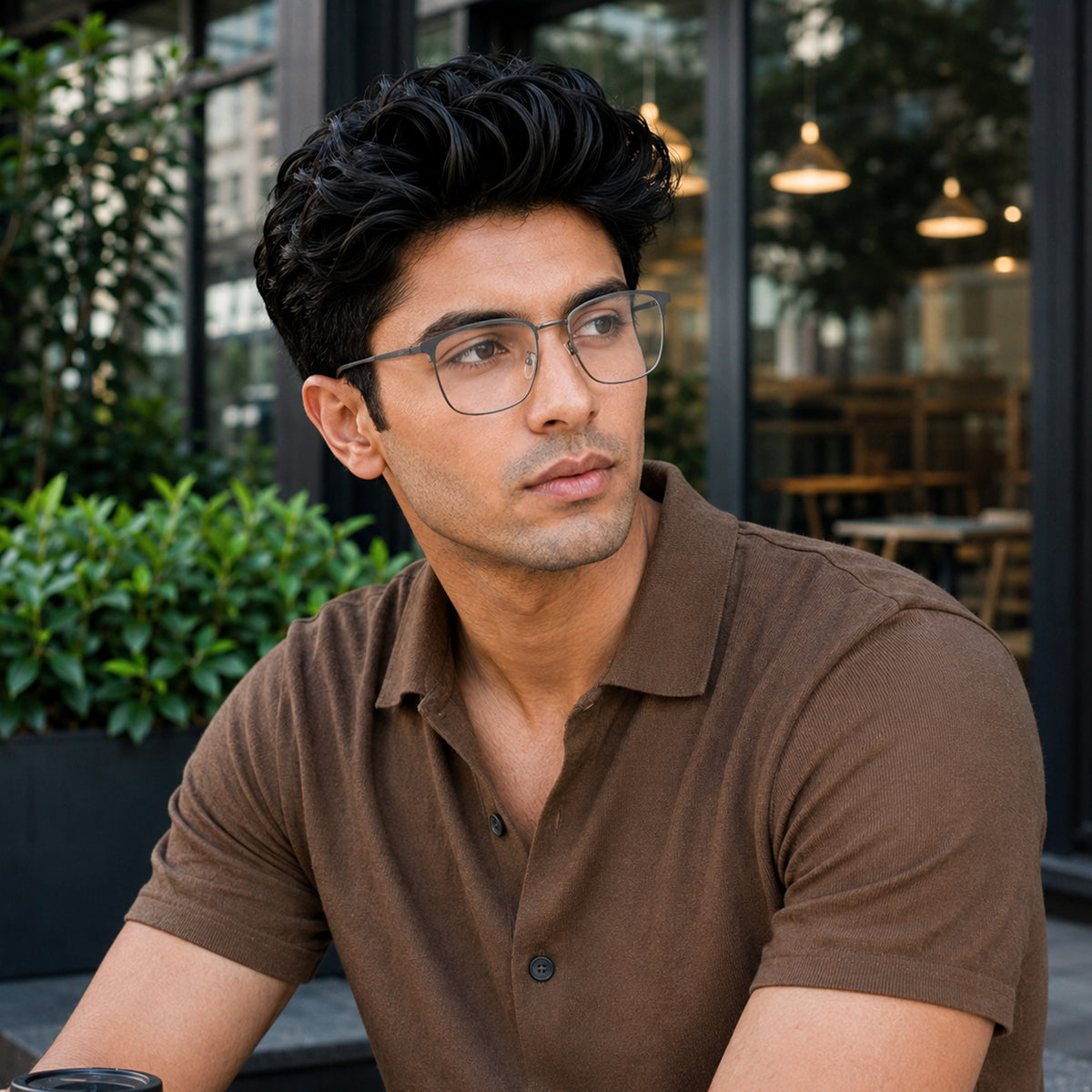 Royal Son Full Rim Gun Black Eye Protection Specs Men Women - SF0087-C2