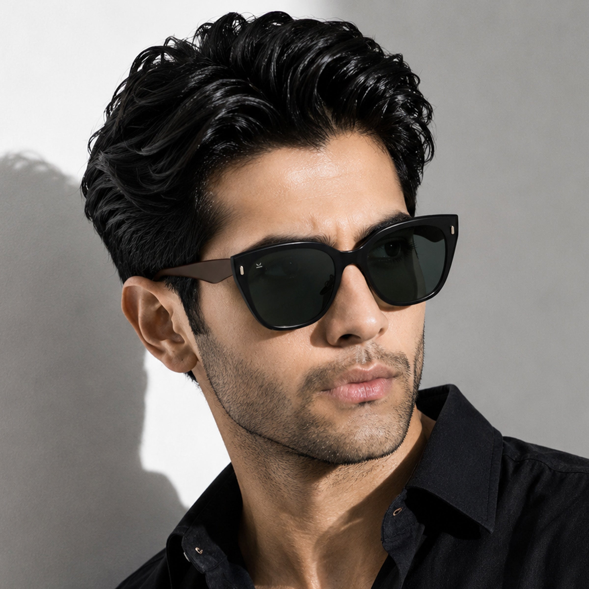 Perkey Cat Eye Square Polarized UV Protection Sunglasses For Men & Women Stylish –  PRKY0021-C1