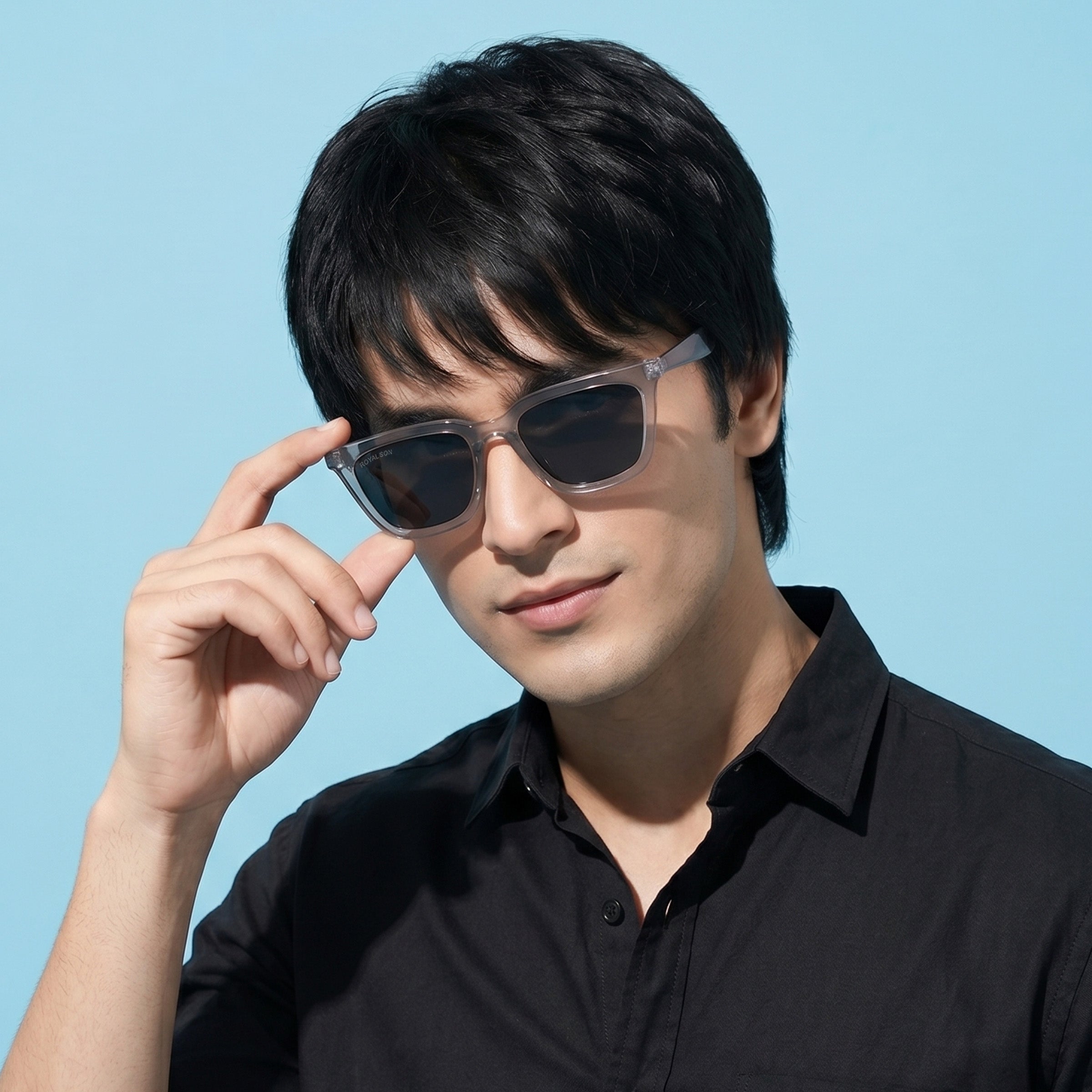 Royal Son Square UV Protection Men Women Sunglasses - CHI00126-C6