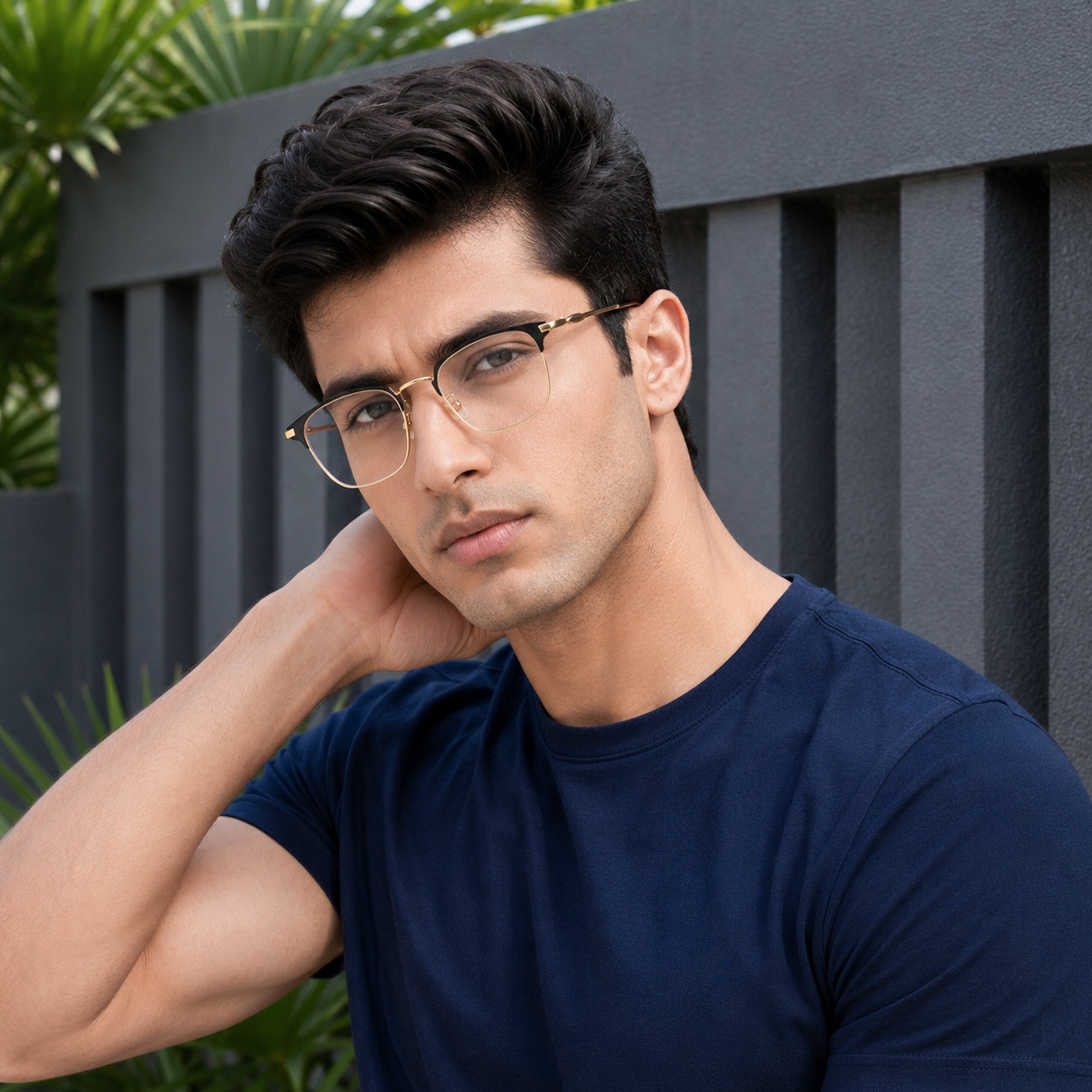 Royal Son Round Blue Ray Cut Men Women Eye Glasses - SF0022-C3