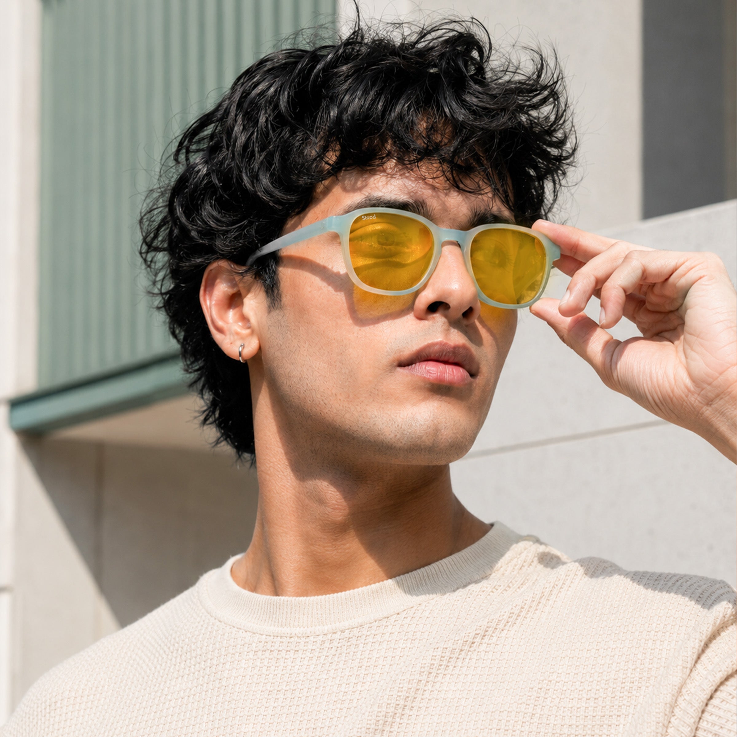 Stood Retro Square Day Night Driving Sun Glasses For Men For Men & Women Stylish– SG-STD0011-C3