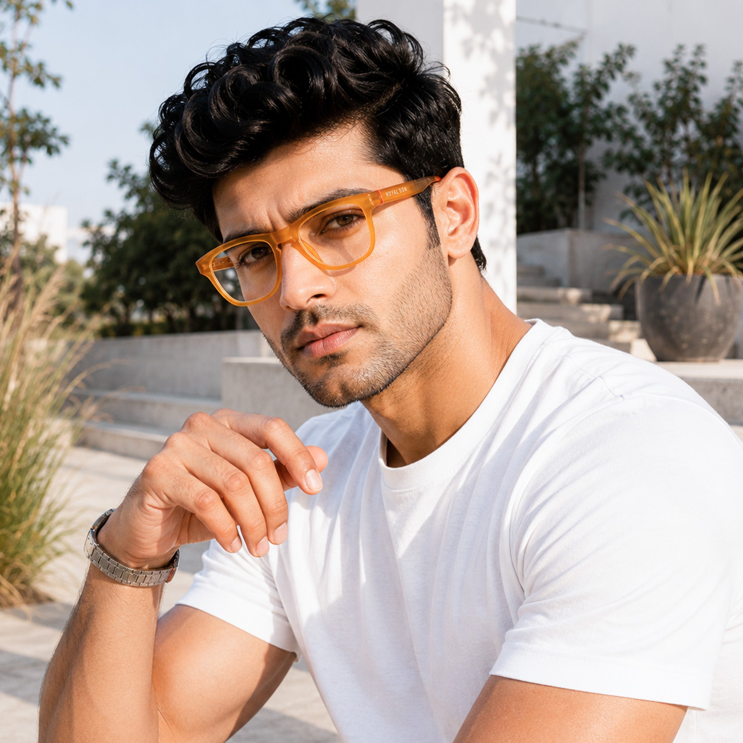 ROYAL SON Transparent Spectacles For Men Women - SF-RS2020-C13