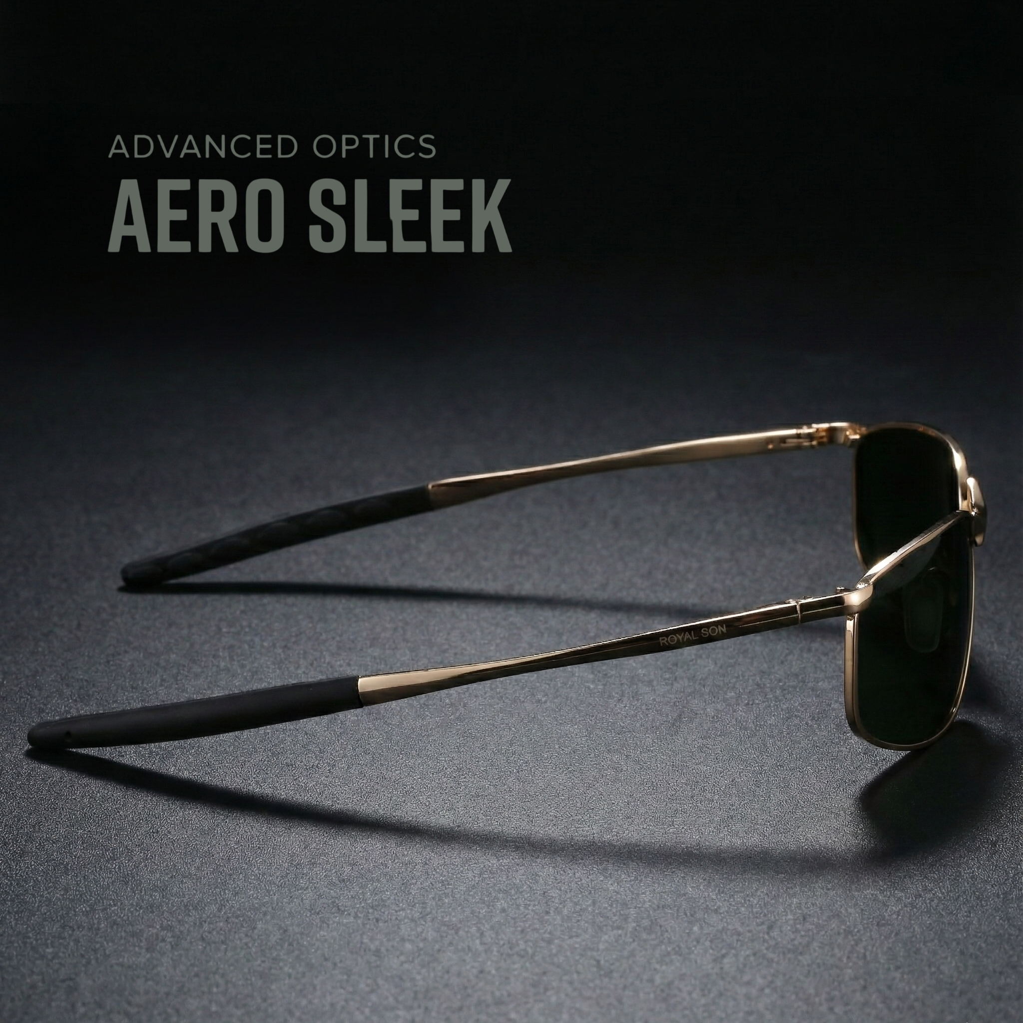 Royal Son Wrap-Around Polarized Men Sunglasses - CHI0083-C3