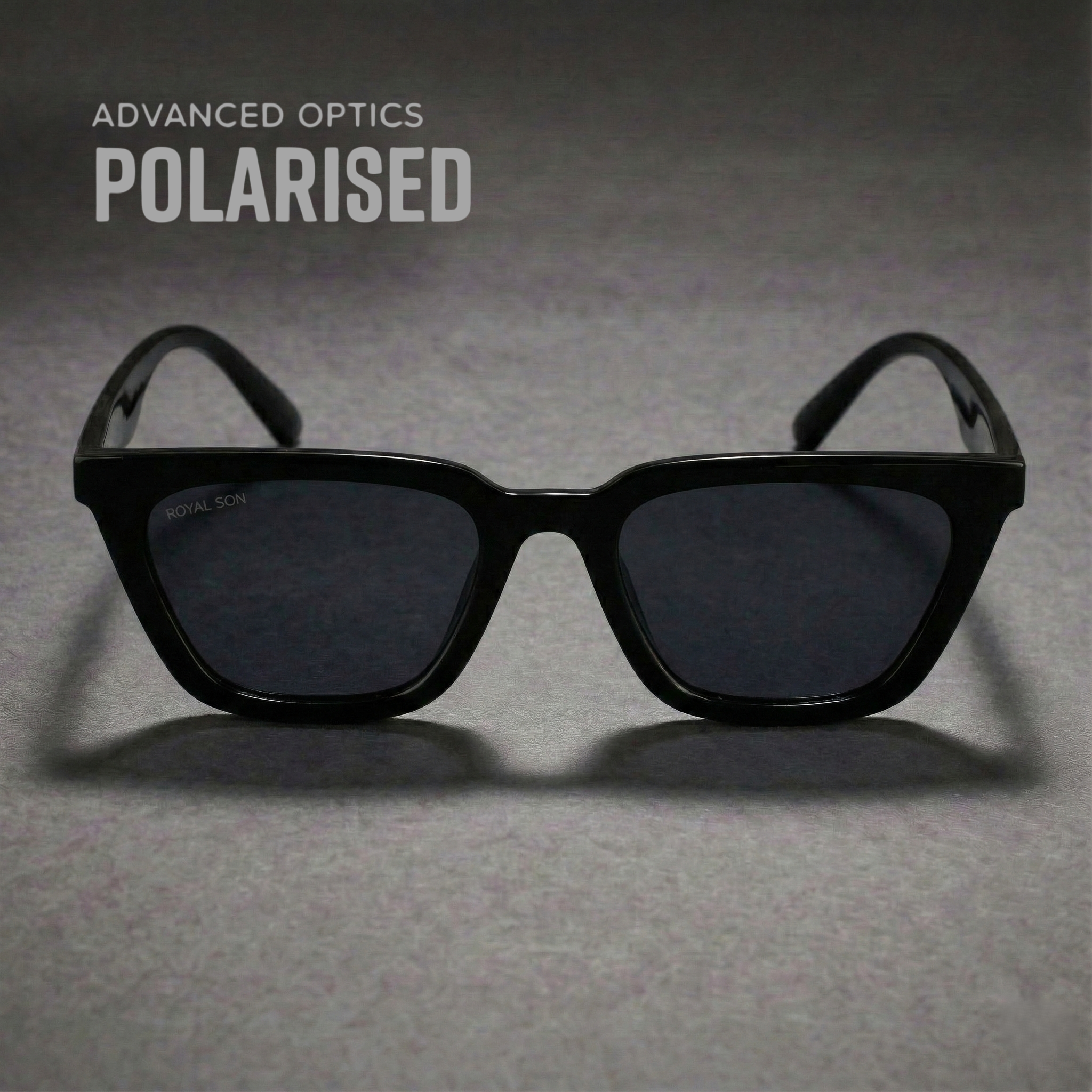 Royal Son Square UV Protection Men Women Sunglasses - CHI00126-C4