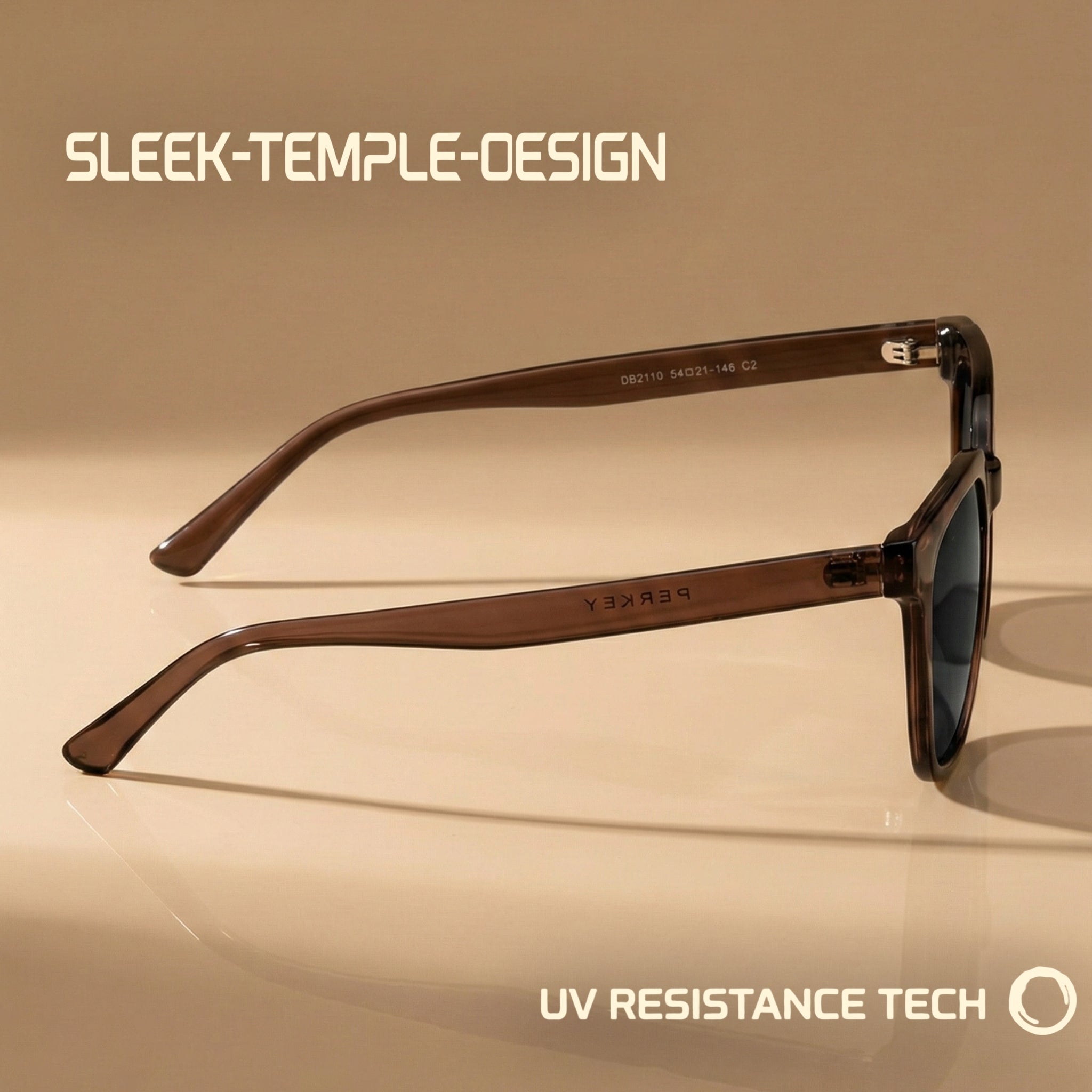 PERKEY UV Protected Stylish Shades For Women - PRKY0017-C2