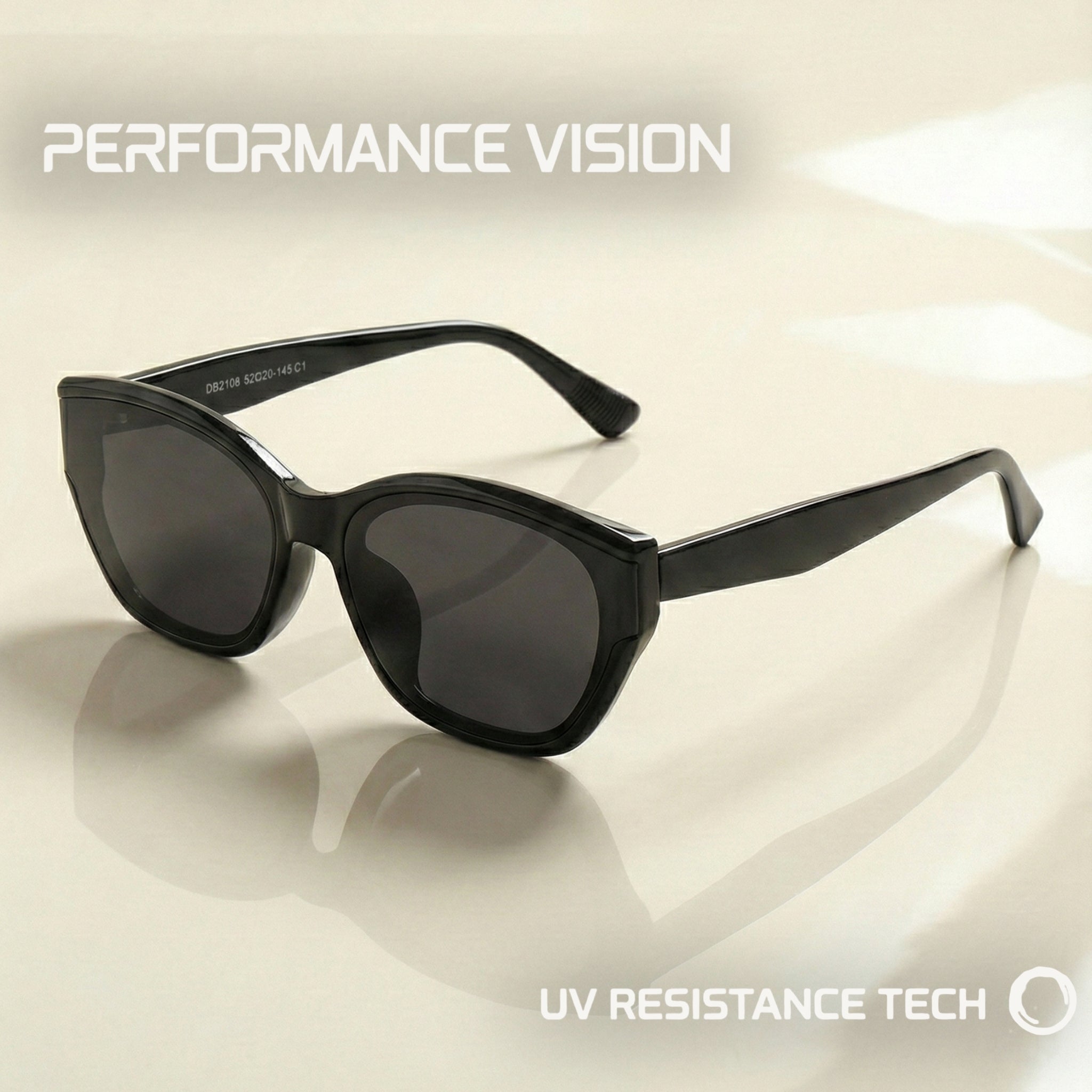 PERKEY 100% UV Protected Stylish Sunglasses For Women - PRKY0018-C1