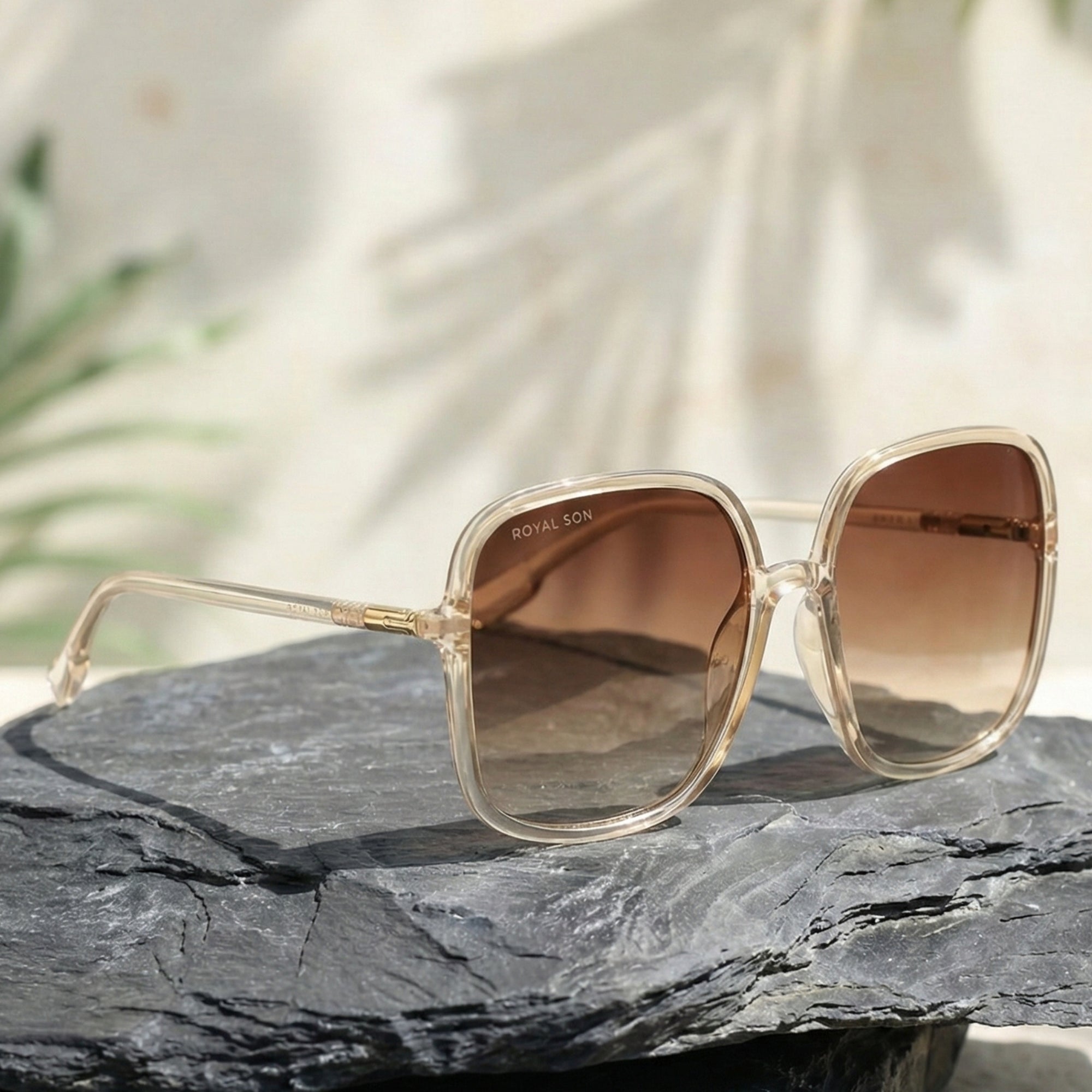 Royal Son Oversized Square UV Protected Women Sunglasses - CHI0096-C2