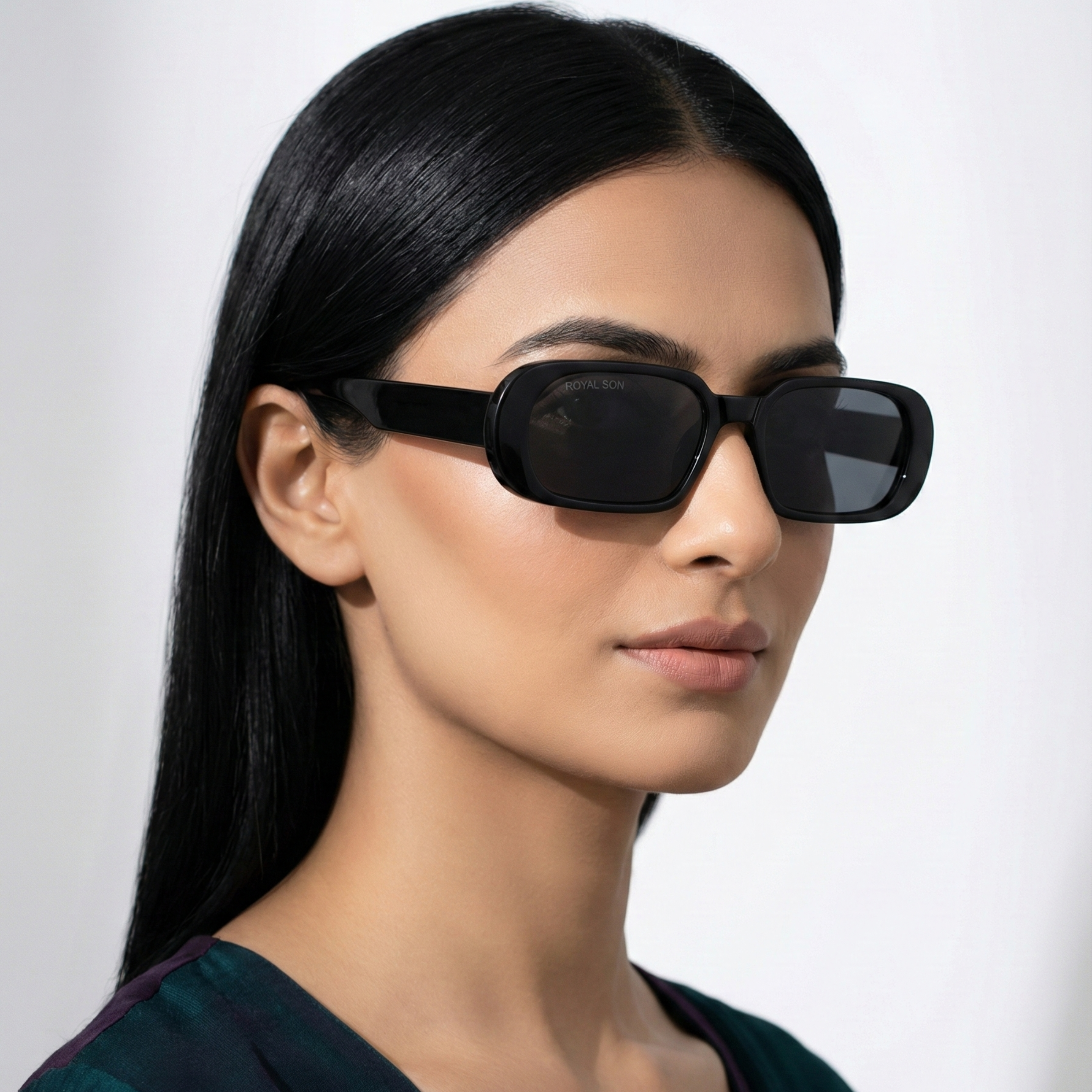 Royal Son Rectangular UV Protected Women Sunglasses - CHIWM00120-C1