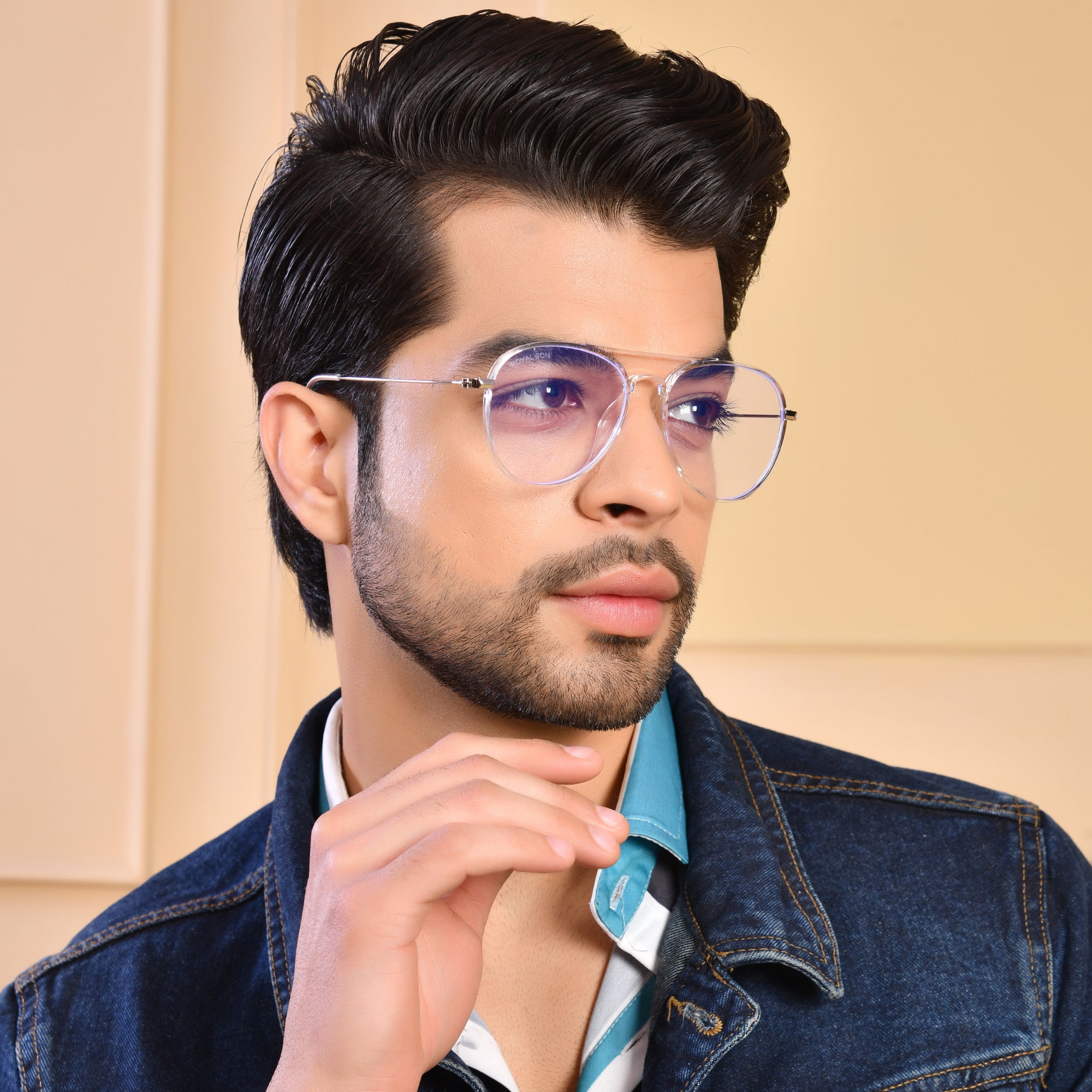 Royal Son Blue Ray Cut Men Women Eye Glasses - SF002-C3