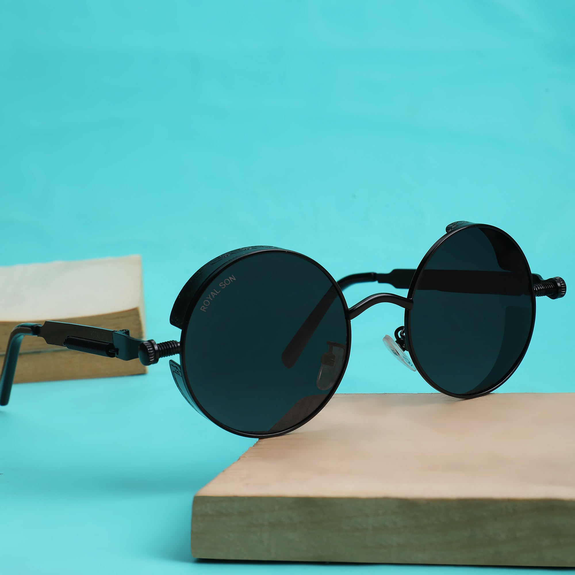 Royal Son Round Polarized Men Women Sunglasses - CHI0084-C2