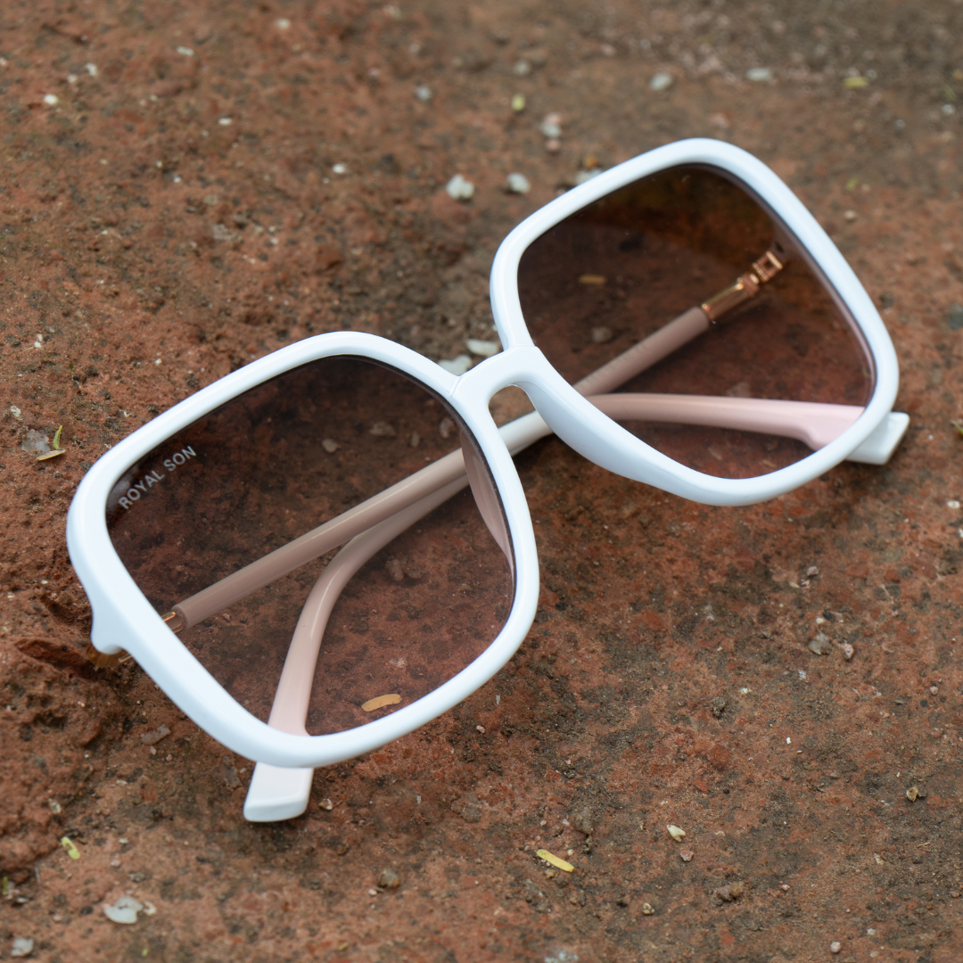 Royal Son Oversized Square UV Protected Women Sunglasses - CHI0096-C8