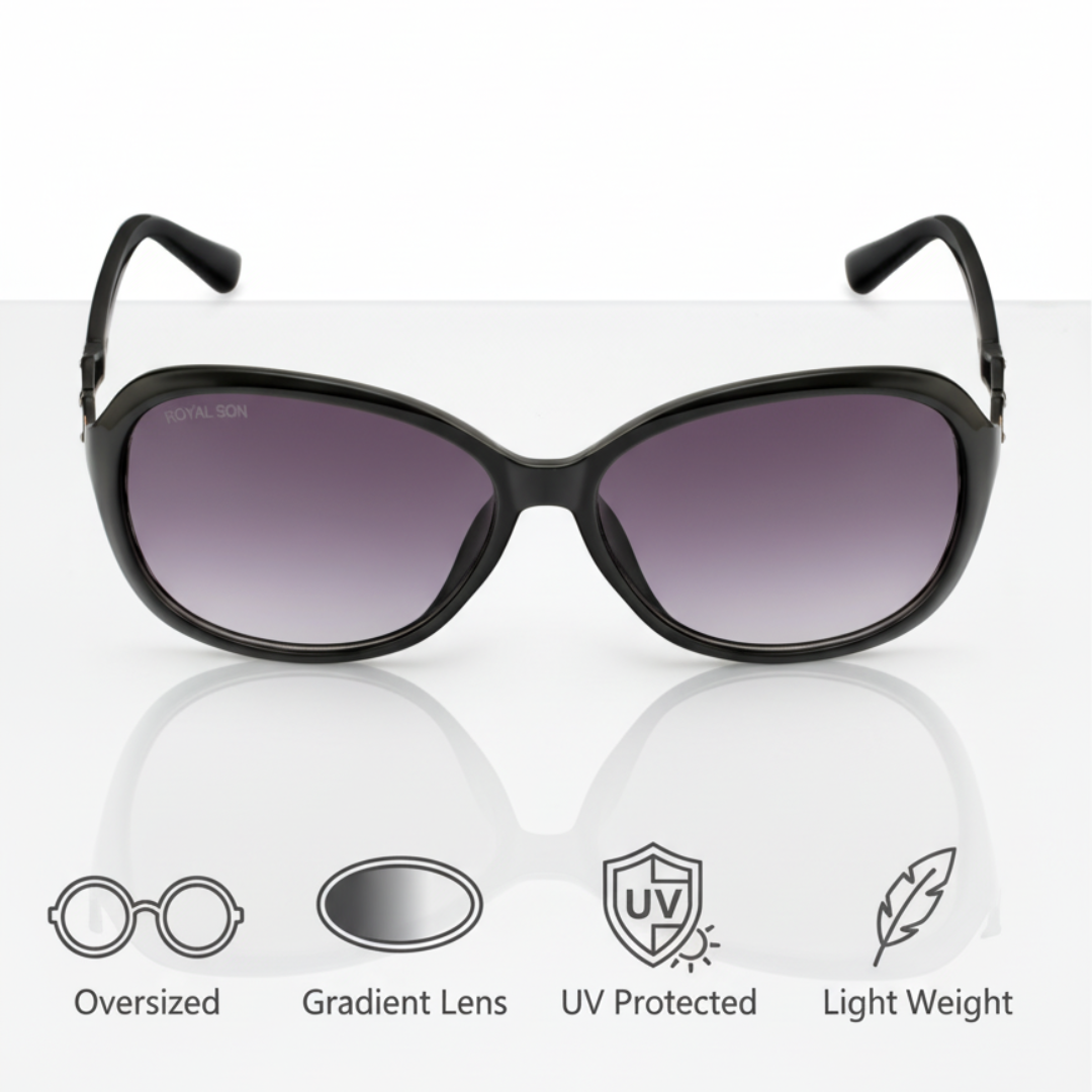 Royal Son Butterfly UV Protected Women Sunglasses - CHIWM00117-C1