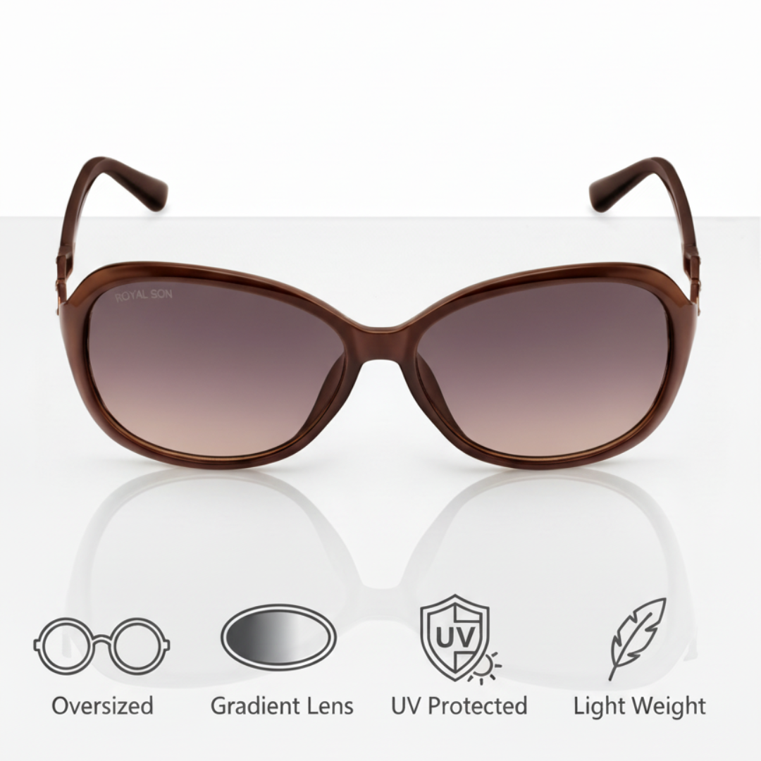 Royal Son Butterfly UV Protected Women Sunglasses - CHIWM00117-C2