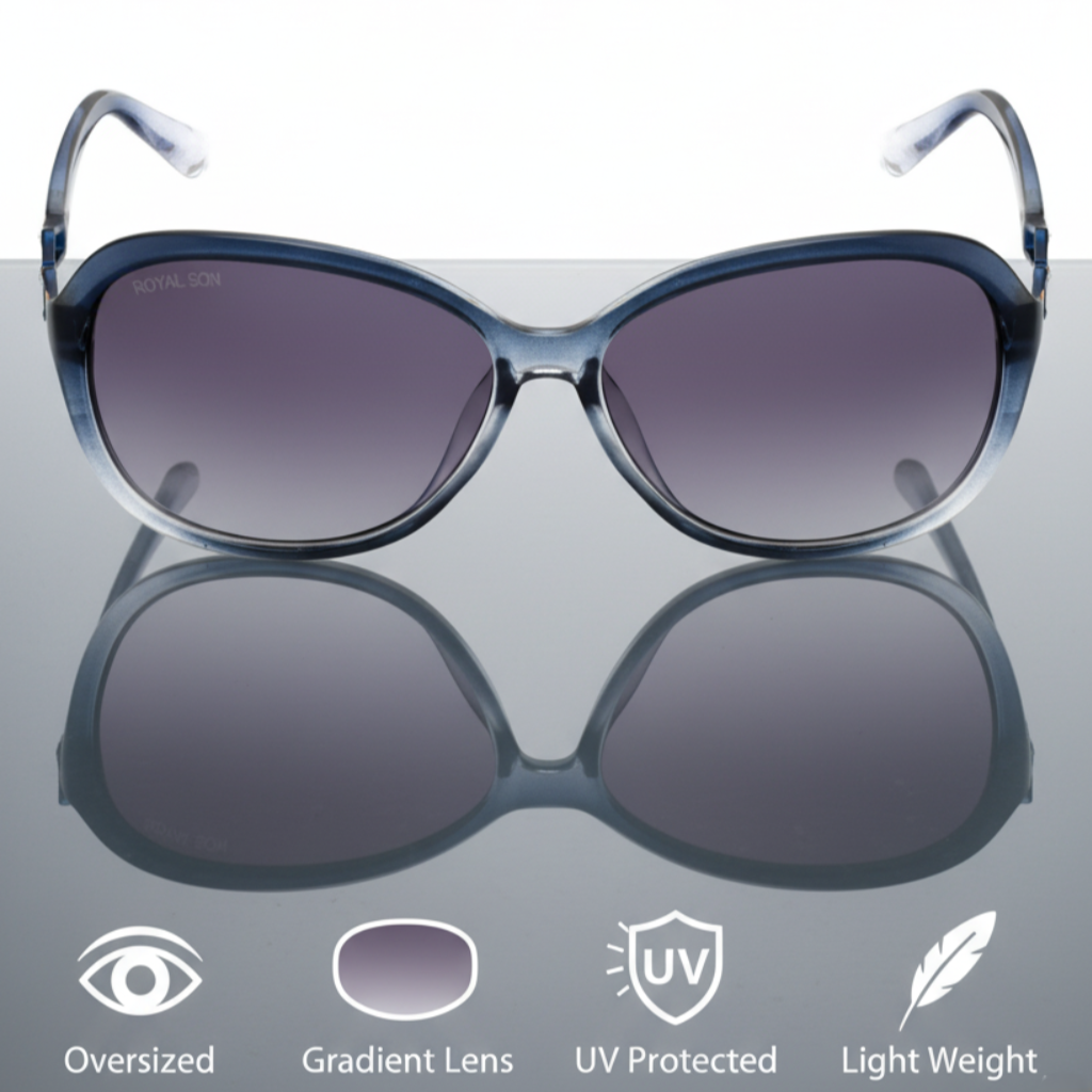 Royal Son Butterfly UV Protected Women Sunglasses - CHIWM00117-C3