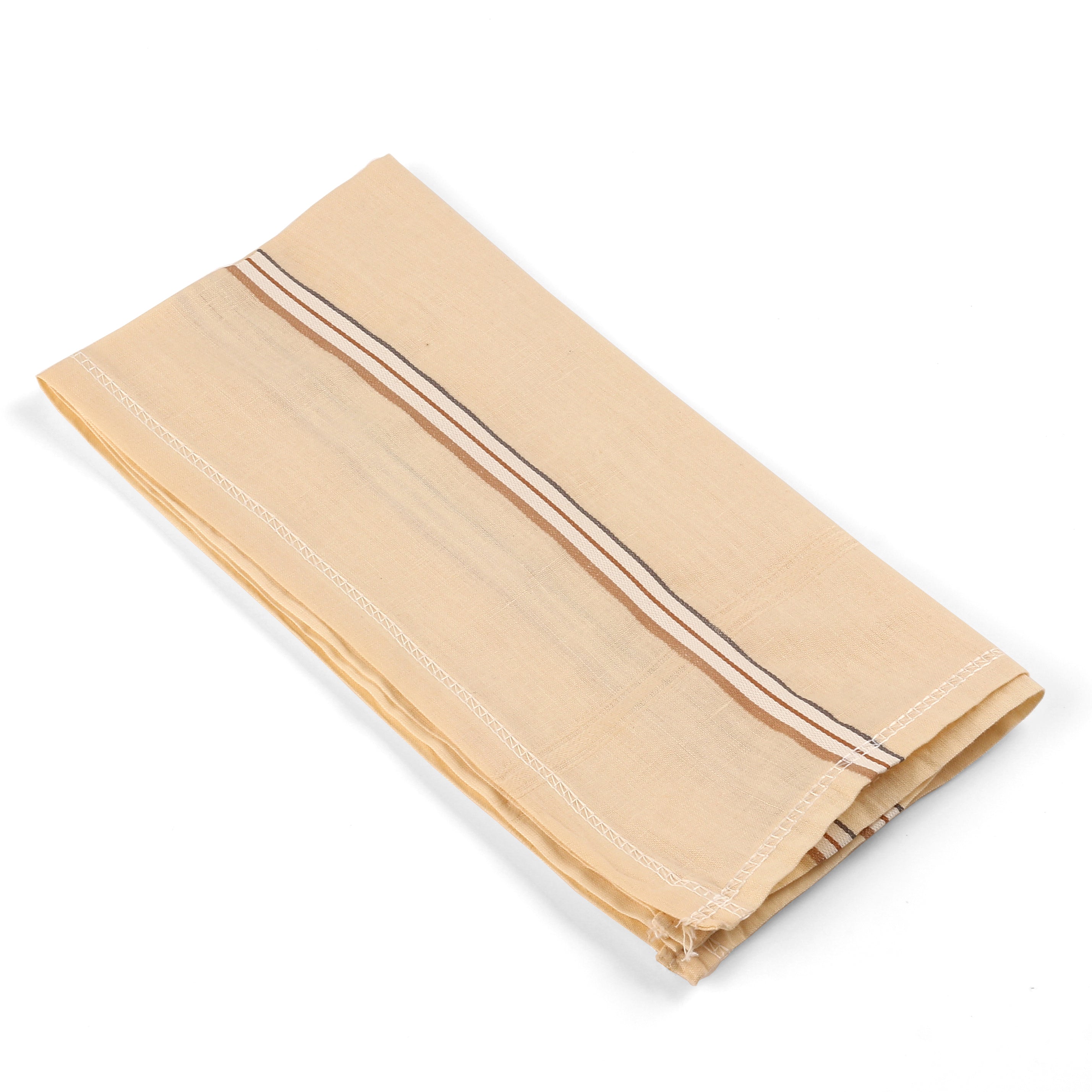 ROYAL SON Premium Cotton Fabric Handkerchief Men's Hanky (Multicolor) (Pack of 12) - HNYK-MLTI-12P