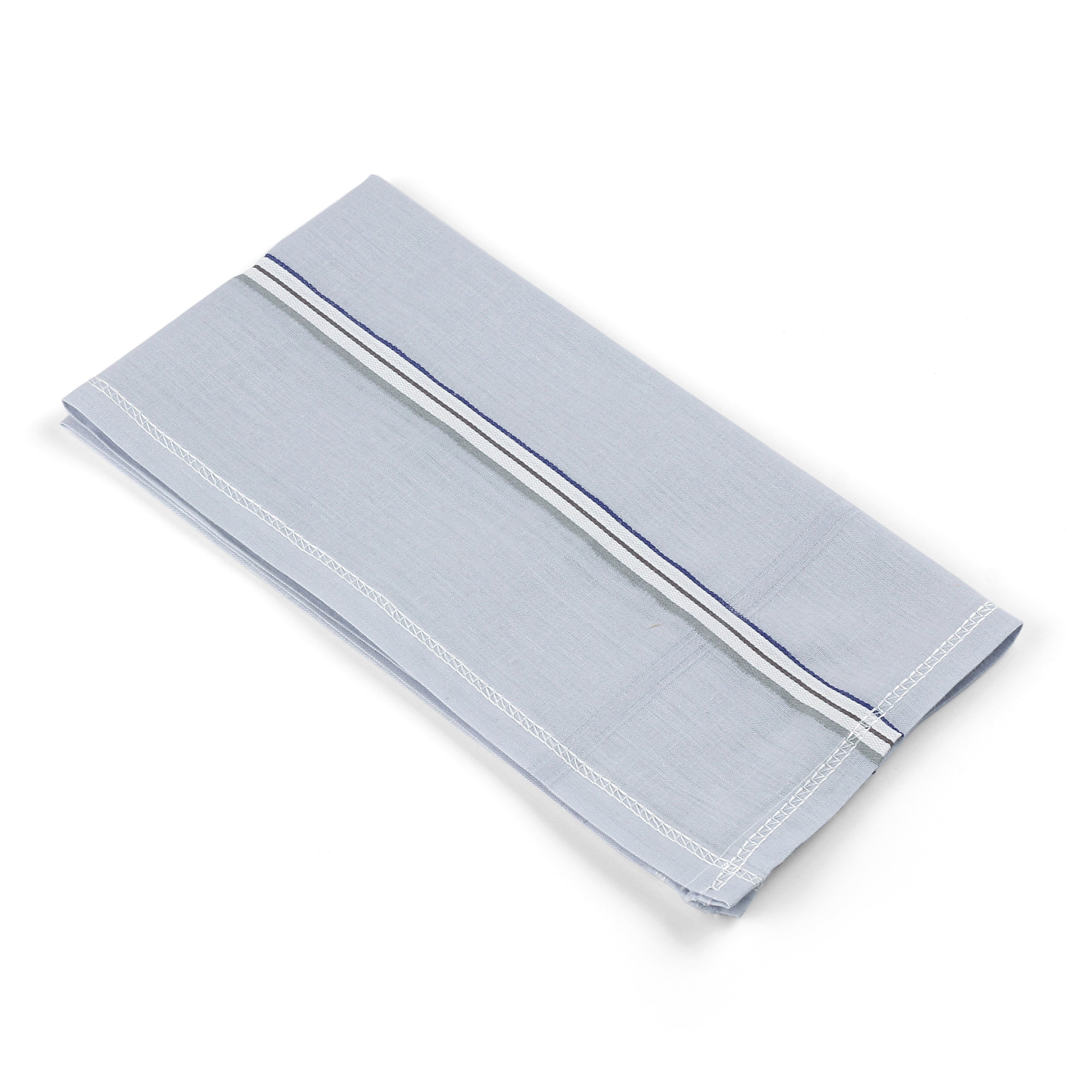 ROYAL SON Premium Cotton Fabric Handkerchief Men's Hanky (Multicolor) (Pack of 12) - HNYK-MLTI-12P