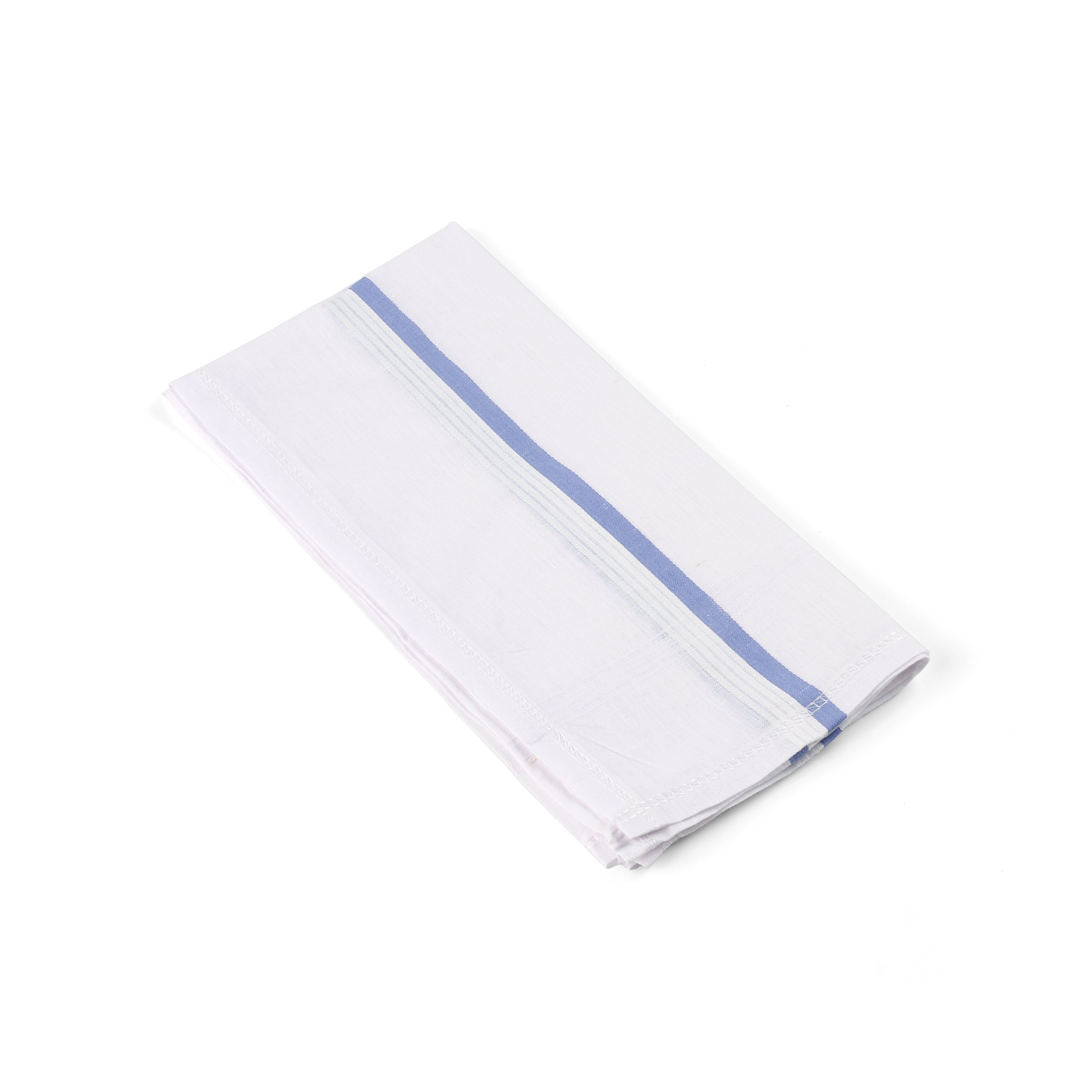 ROYAL SON Men's Premium Cotton Casual Handkerchief Hanky (Pack of 06) - HNYK-WT-CLR-6P