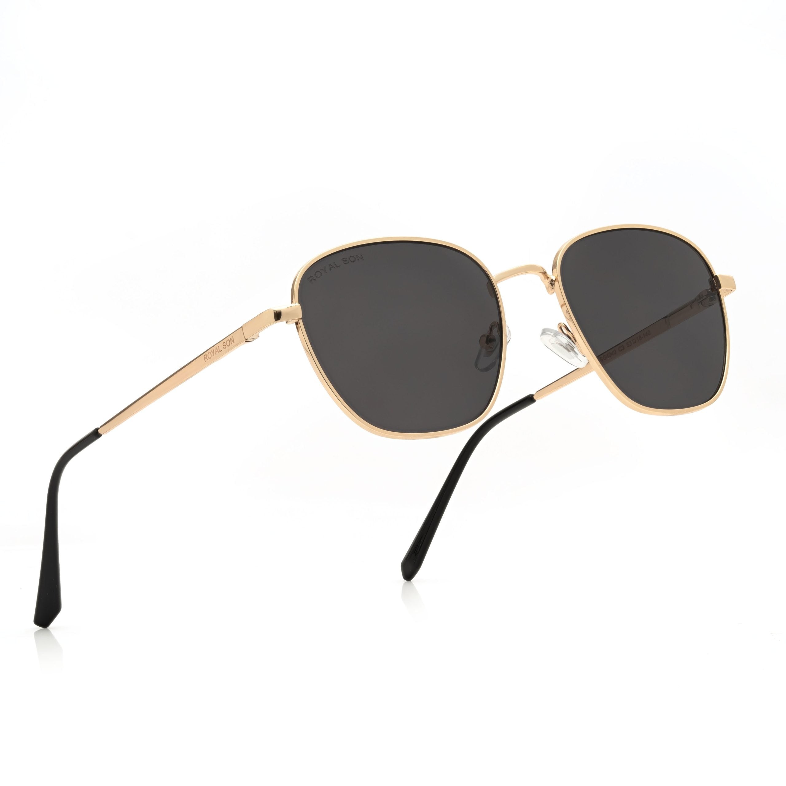 Royal Son Cooling UV Protection Square Sunglasses for Men & Women - SG-RS4040-C3