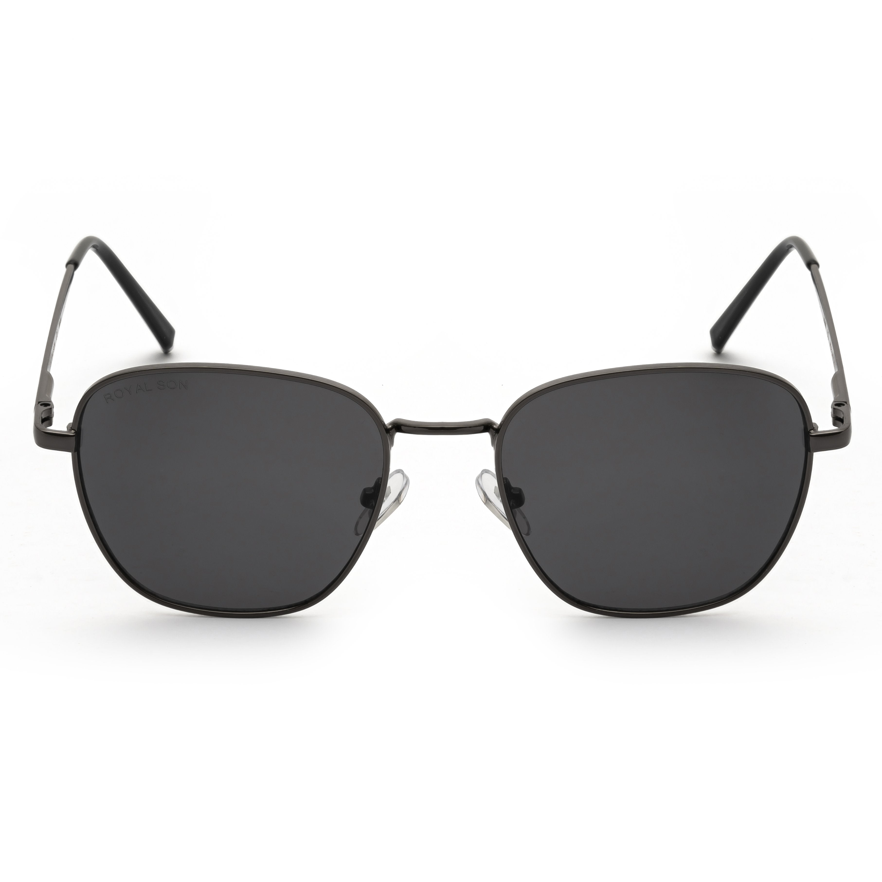 ROYAL SON Black UV Protection Sunglasses for Men Women - SG-RS4040-C1