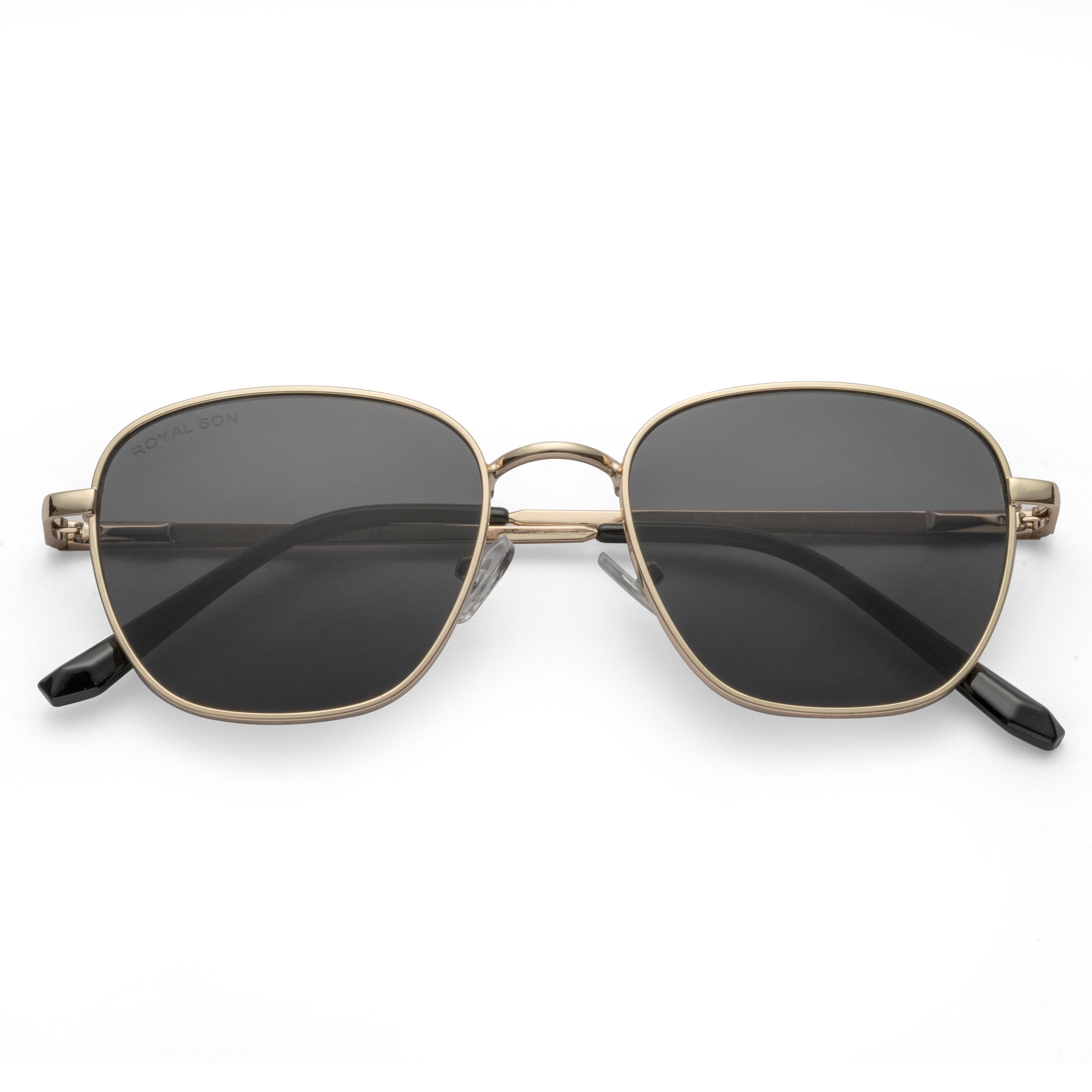 Royal Son Cooling UV Protection Square Sunglasses for Men & Women - SG-RS4040-C3