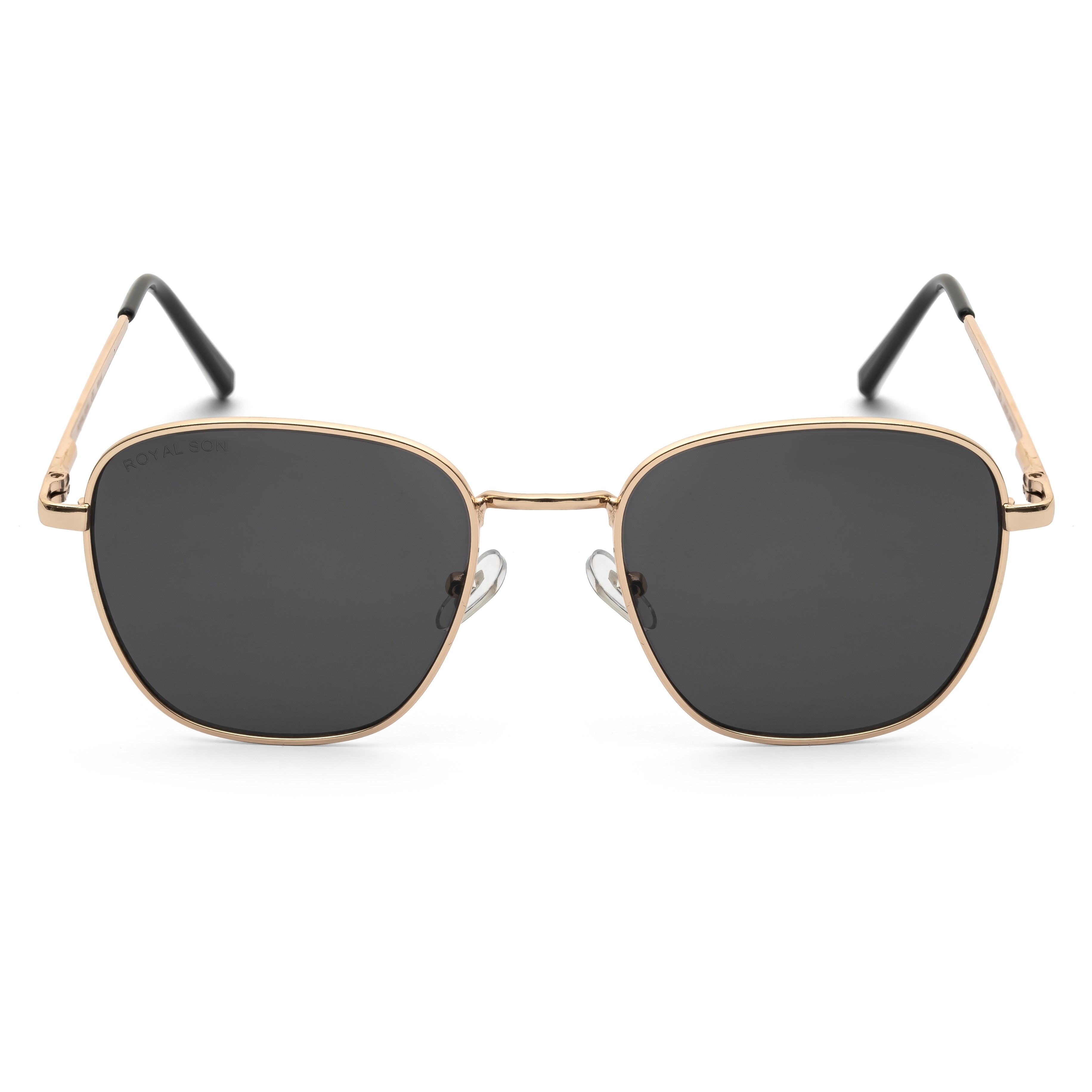 Royal Son Cooling UV Protection Square Sunglasses for Men & Women - SG-RS4040-C3