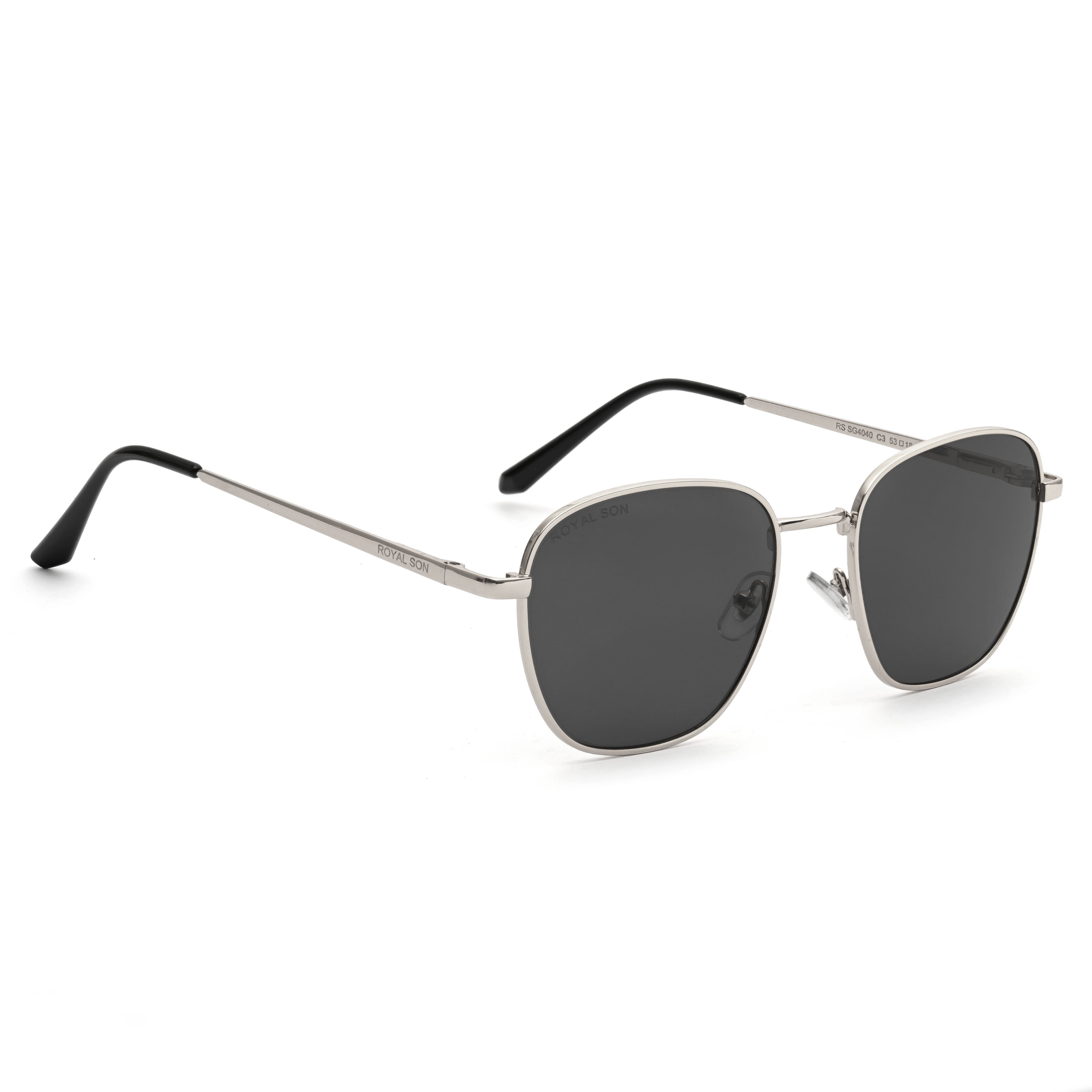 Royal Son Stylish UV Protection Square Sunglasses for Men & Women - SG-RS4040-C2