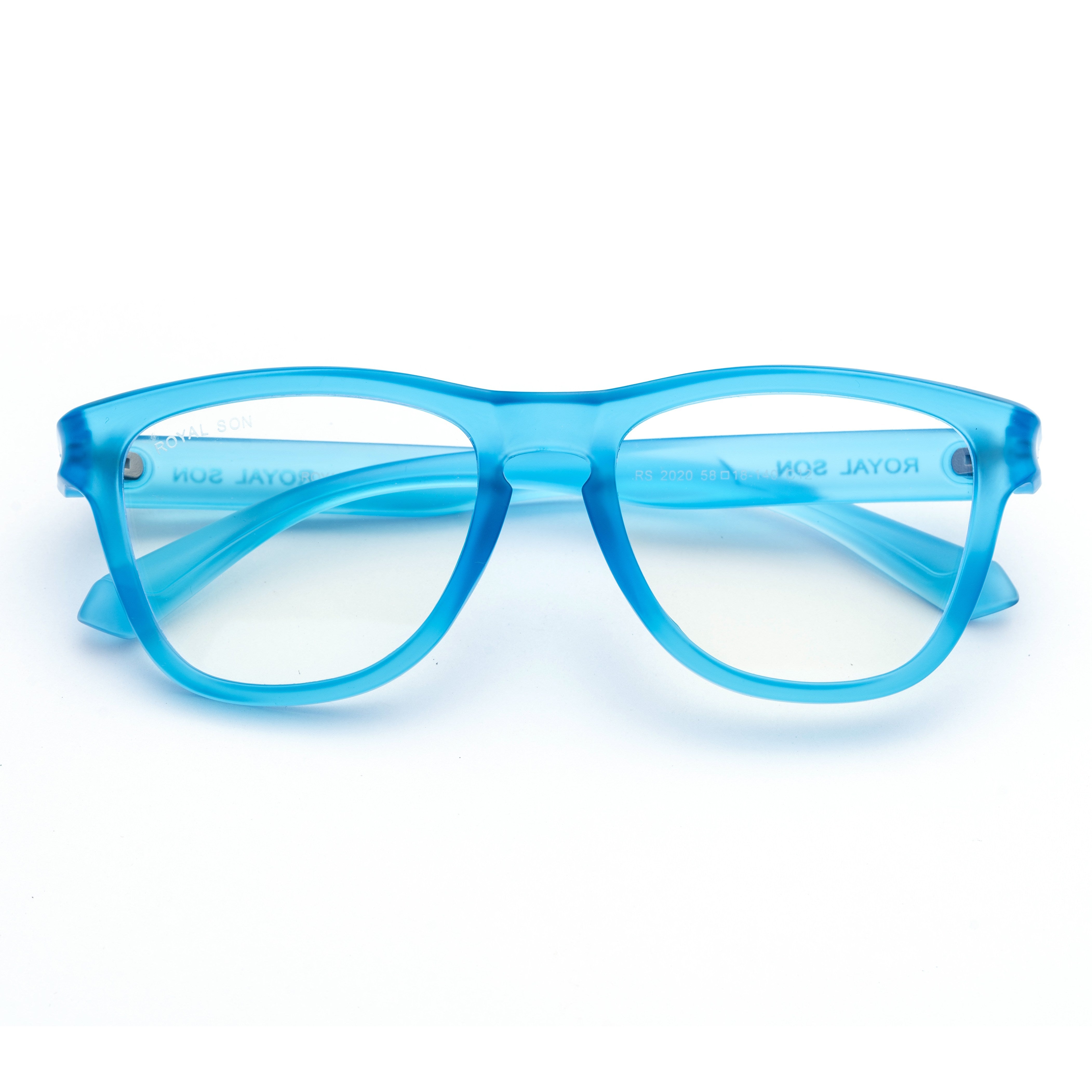 ROYAL SON Stylish Blue Cut Specs For Men Women - SF-RS2020-C12