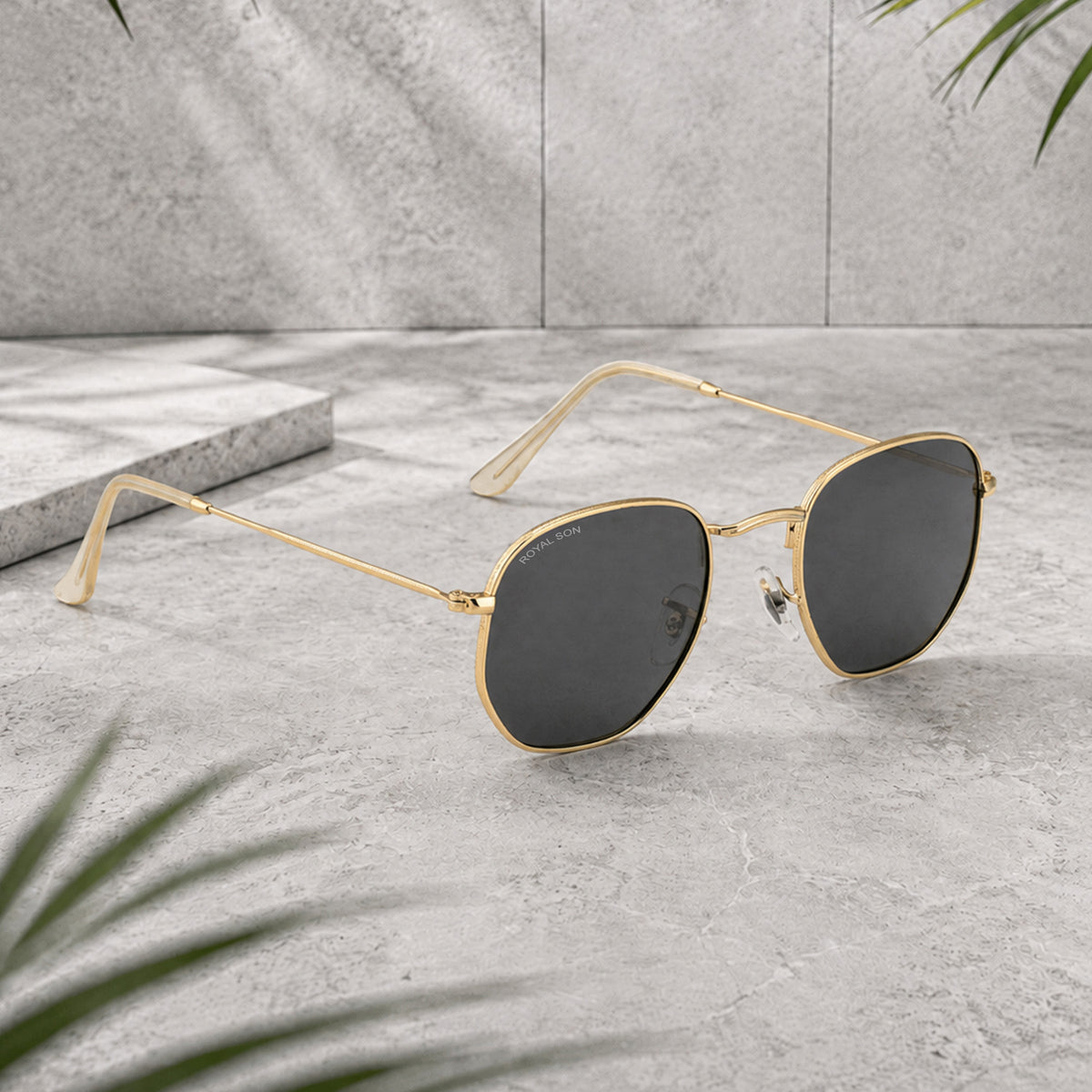 Royal Son Hexagonal Polarized Men Women Sunglasses - CHI00108-C6