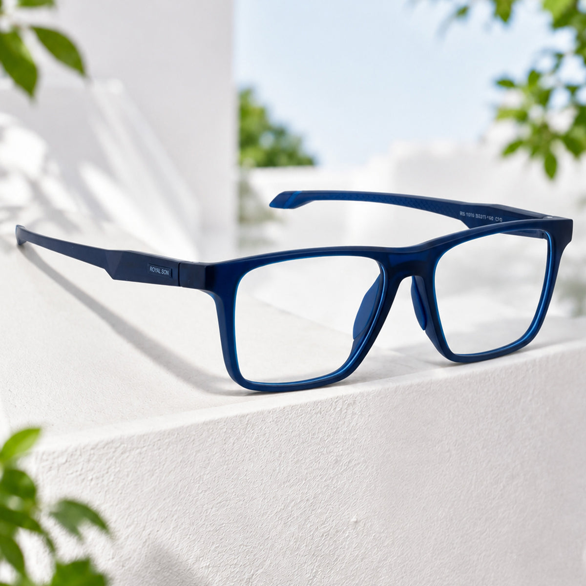 Royal Son Full Rim Blue Cut Glasses For Men - SF-RS1010-C10