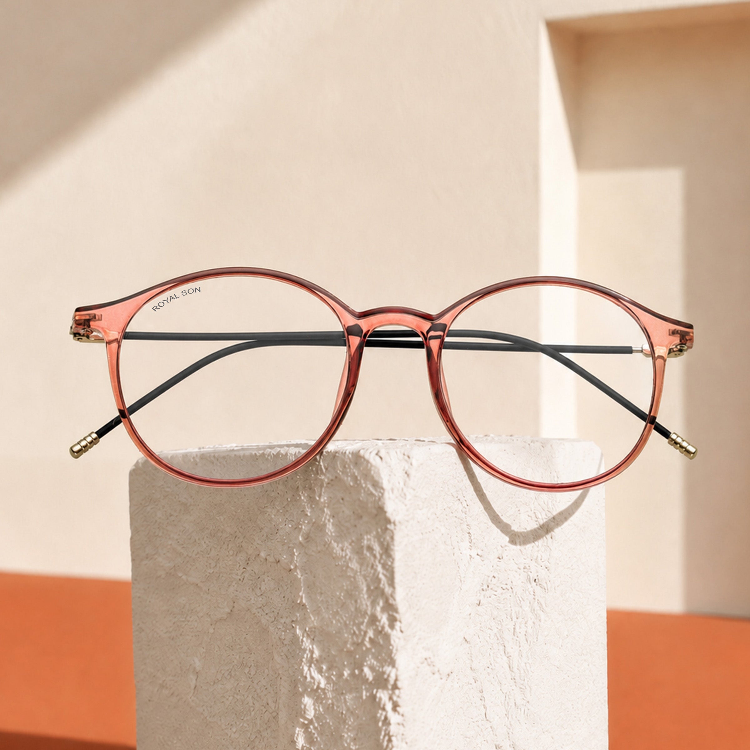 Royal Son Round  Blue Light Blocking Spectacles Frames Men Women  - SF0064-C5